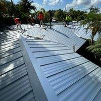 24ga 1" Nail-Strip Mill Finish by Total Roofing System The Metal Roof Experts