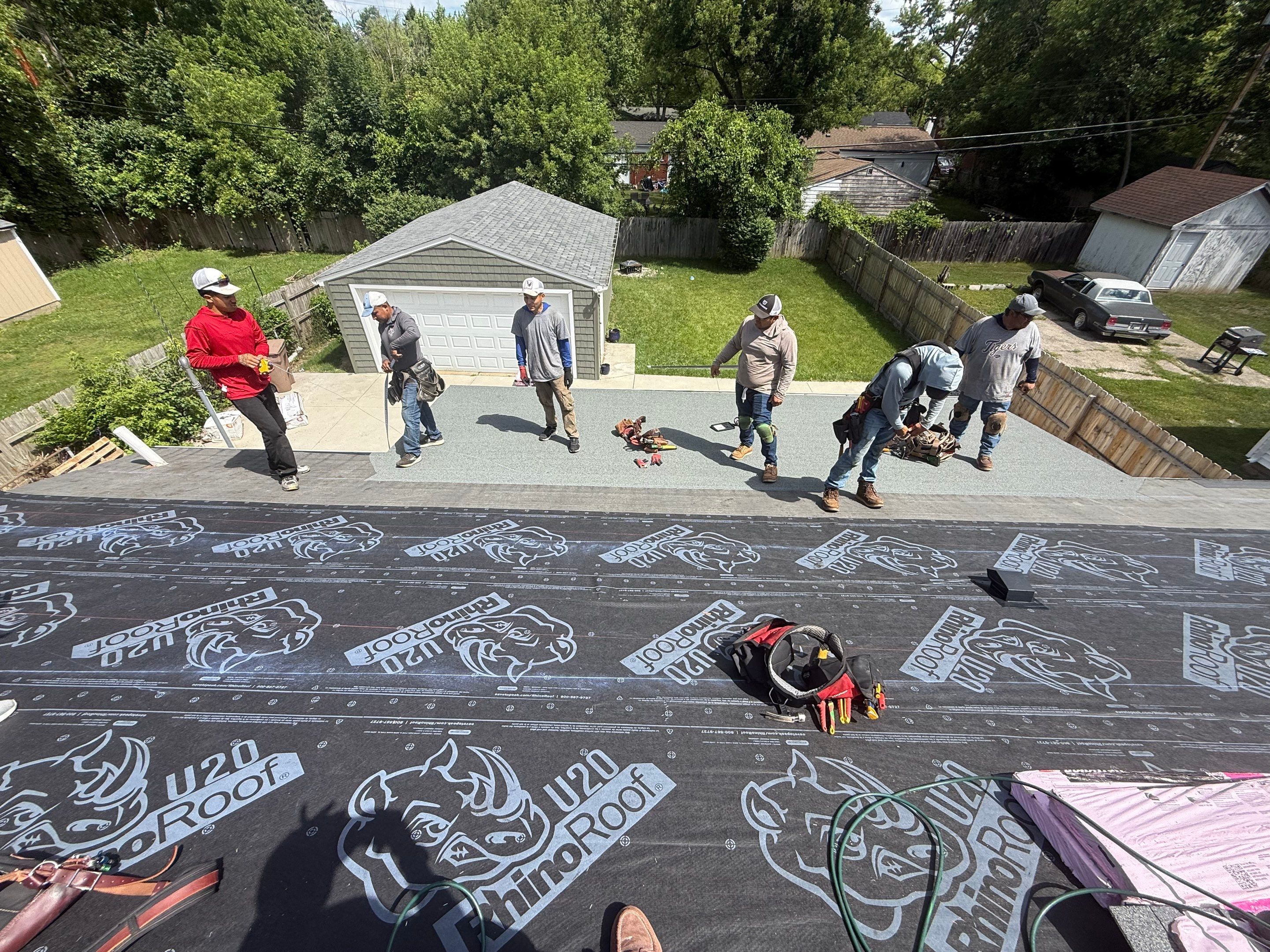 Roof Replacement using Owens Corning Tru Definitions by 180 Contractors