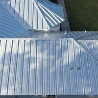 24ga 1.5" Mechanical Seam Mill Finish by Total Roofing System The Metal Roof Experts