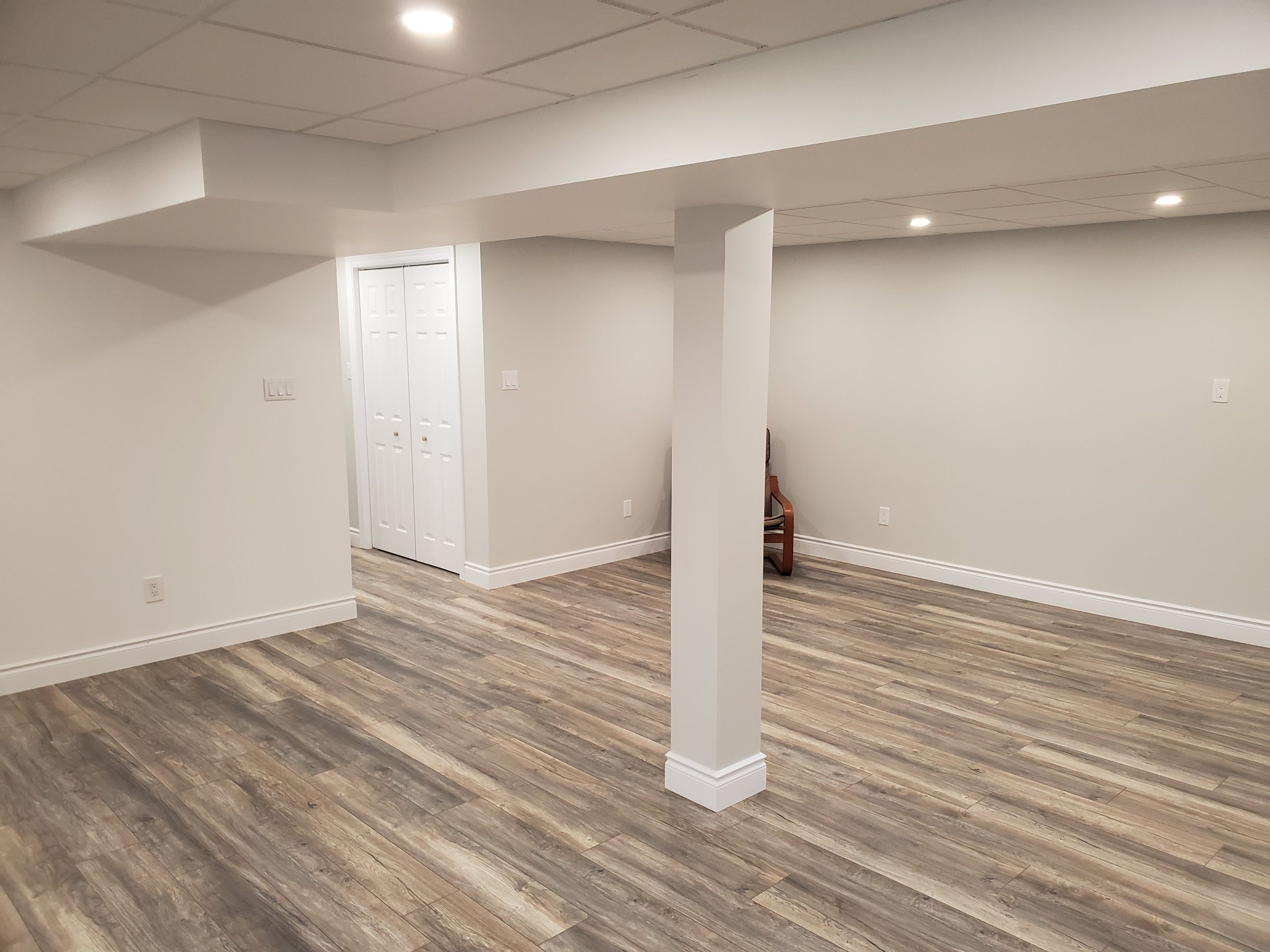 Basement Renovation by Impact Construction Sudbury