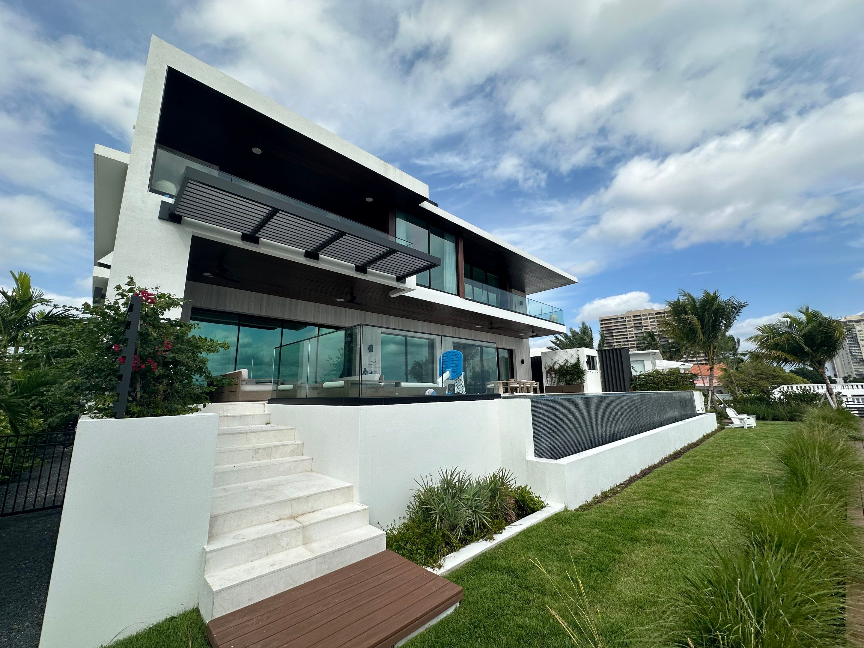 Custom Home in Miami by Toledo Iron Works