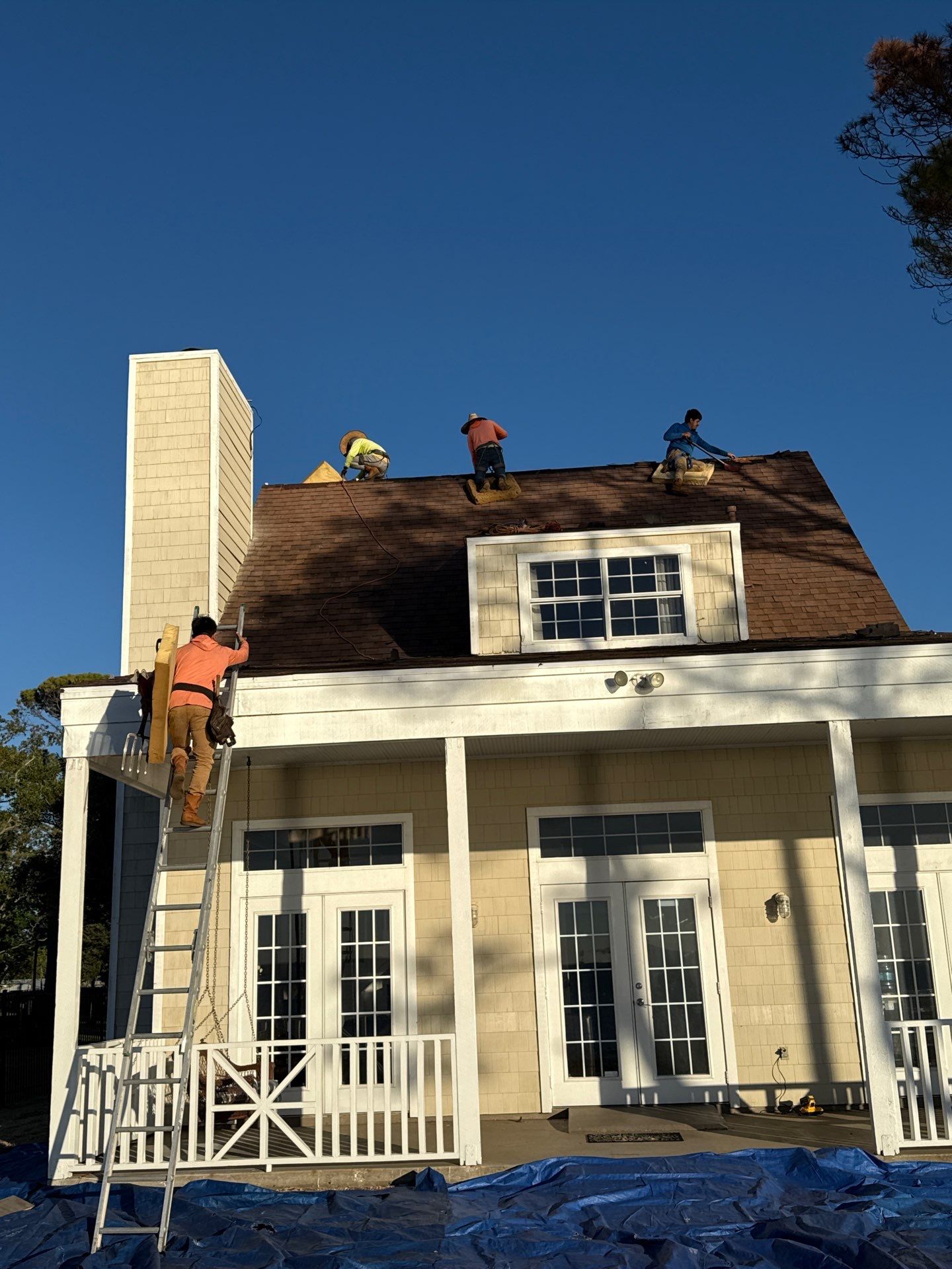 Residential Roof Replacement using GAF HDZ NANTUCKET MORNING by Elite Roofing LLC