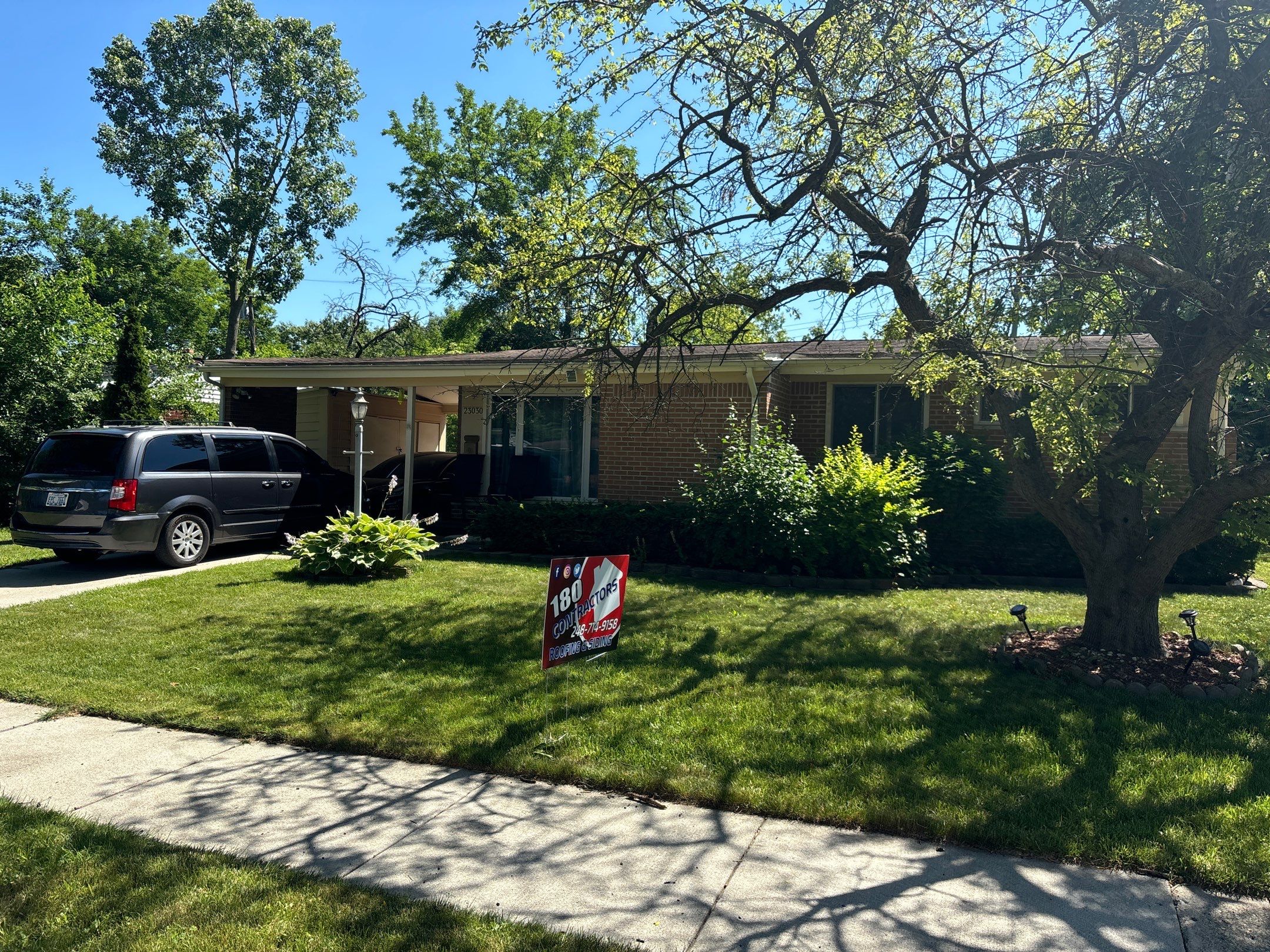 Roof Replacement using CertainTeed Landmark by 180 Contractors