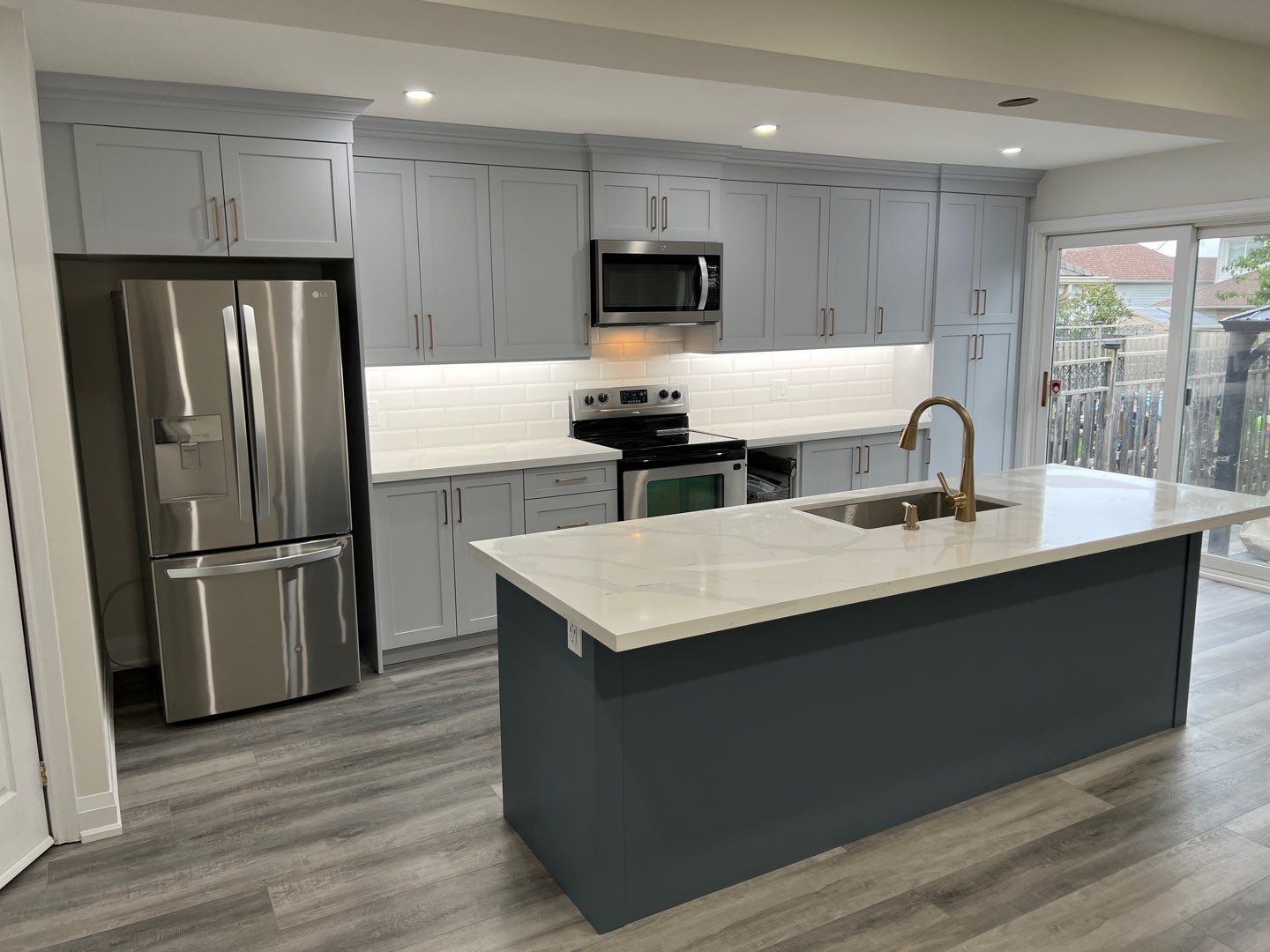 Project in Courtice by Cornerstone Construction