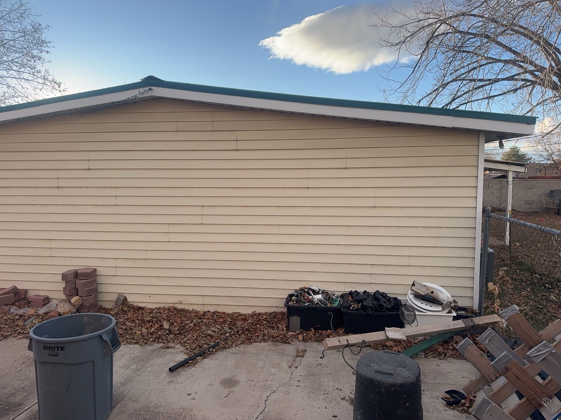 Orem | Elegant Aluminum-to-Vinyl Transformation | Harbor Grey & White by Ideal Siding Utah
