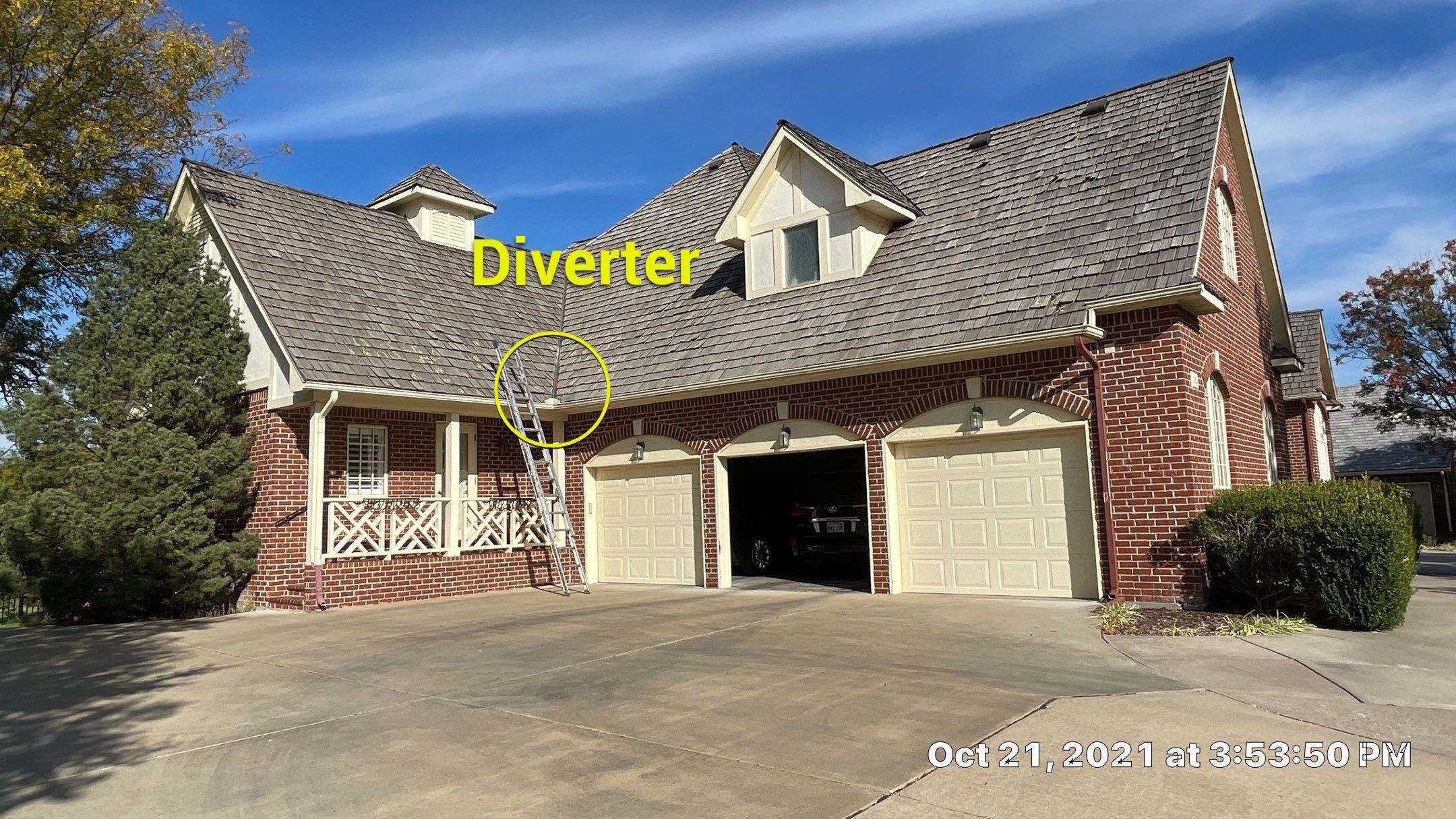 Residential Roofing Installation using DaVinci Bellaforte Slate in Slate Black by Eaton Roofing 