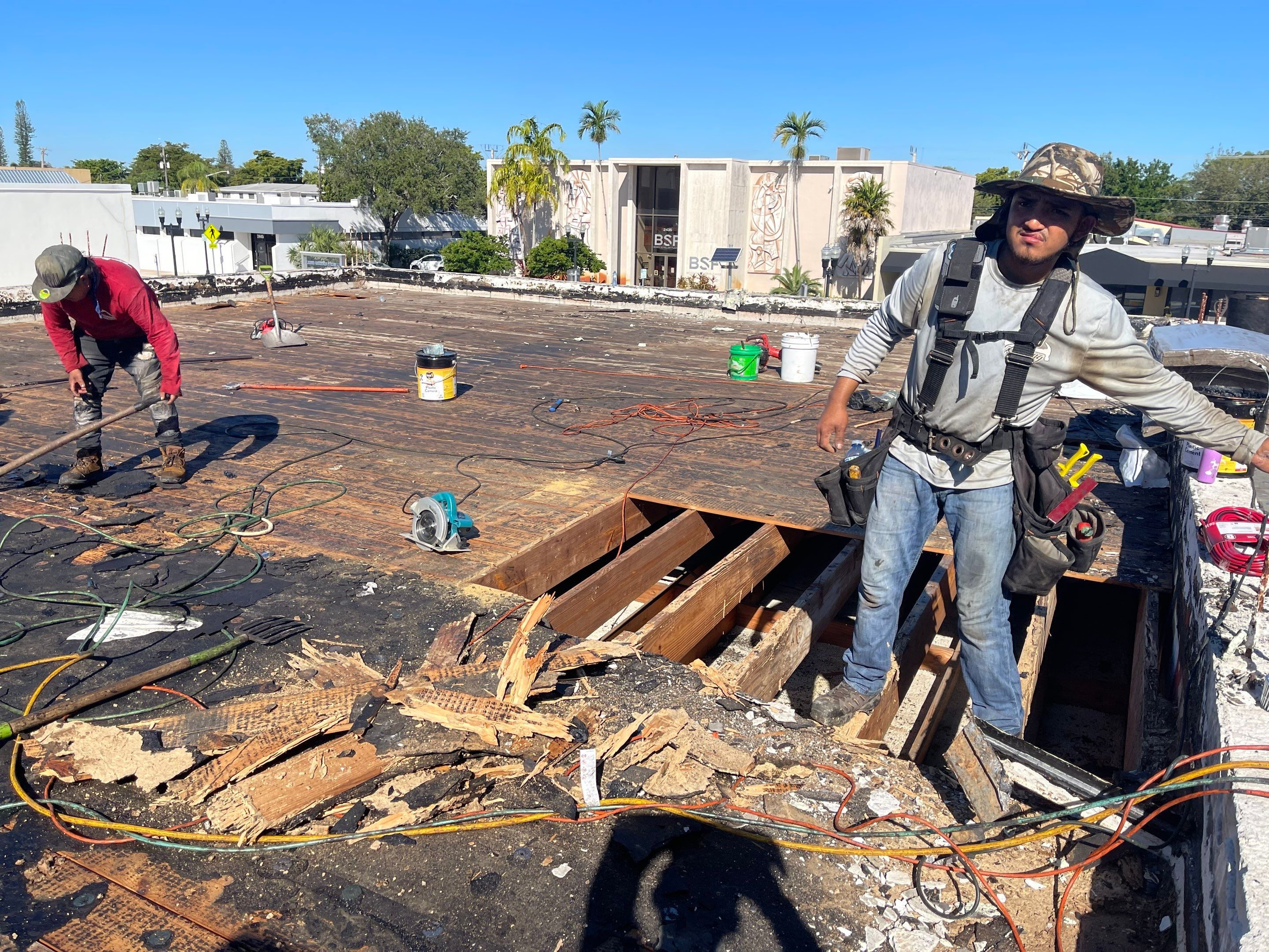 Hollywood Blvd., Hollywood, FL by G&J Roofing 