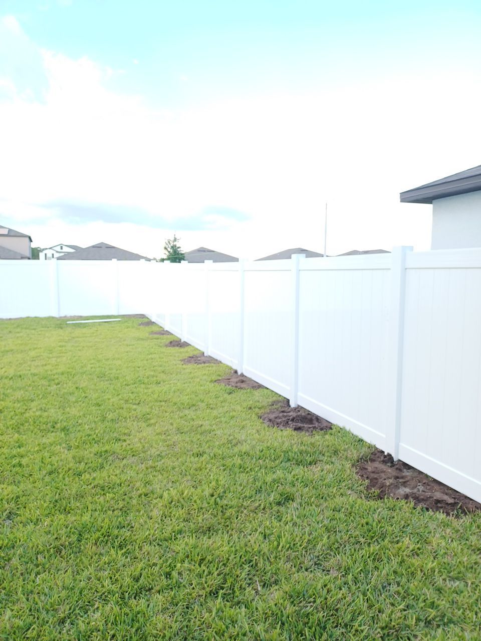 Riverview, FL 6ft. Tall White Vinyl Privacy Fence by Asap fence and gates, LLC