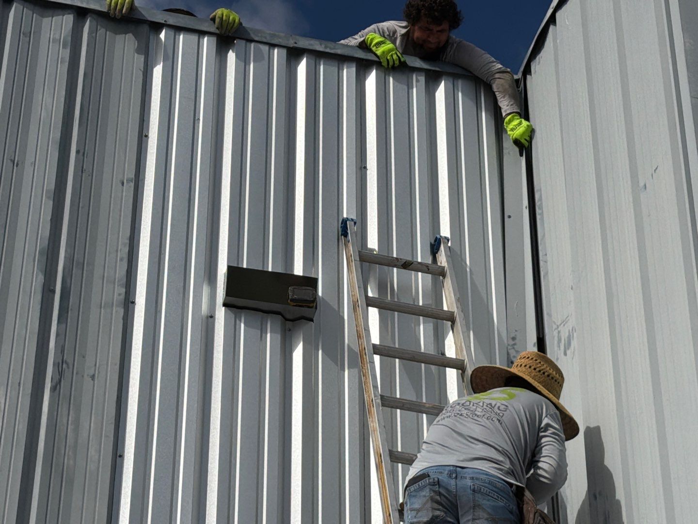 Orlando Commercial Metal Roof Restoration and Silicone Coating System by CES Roofing