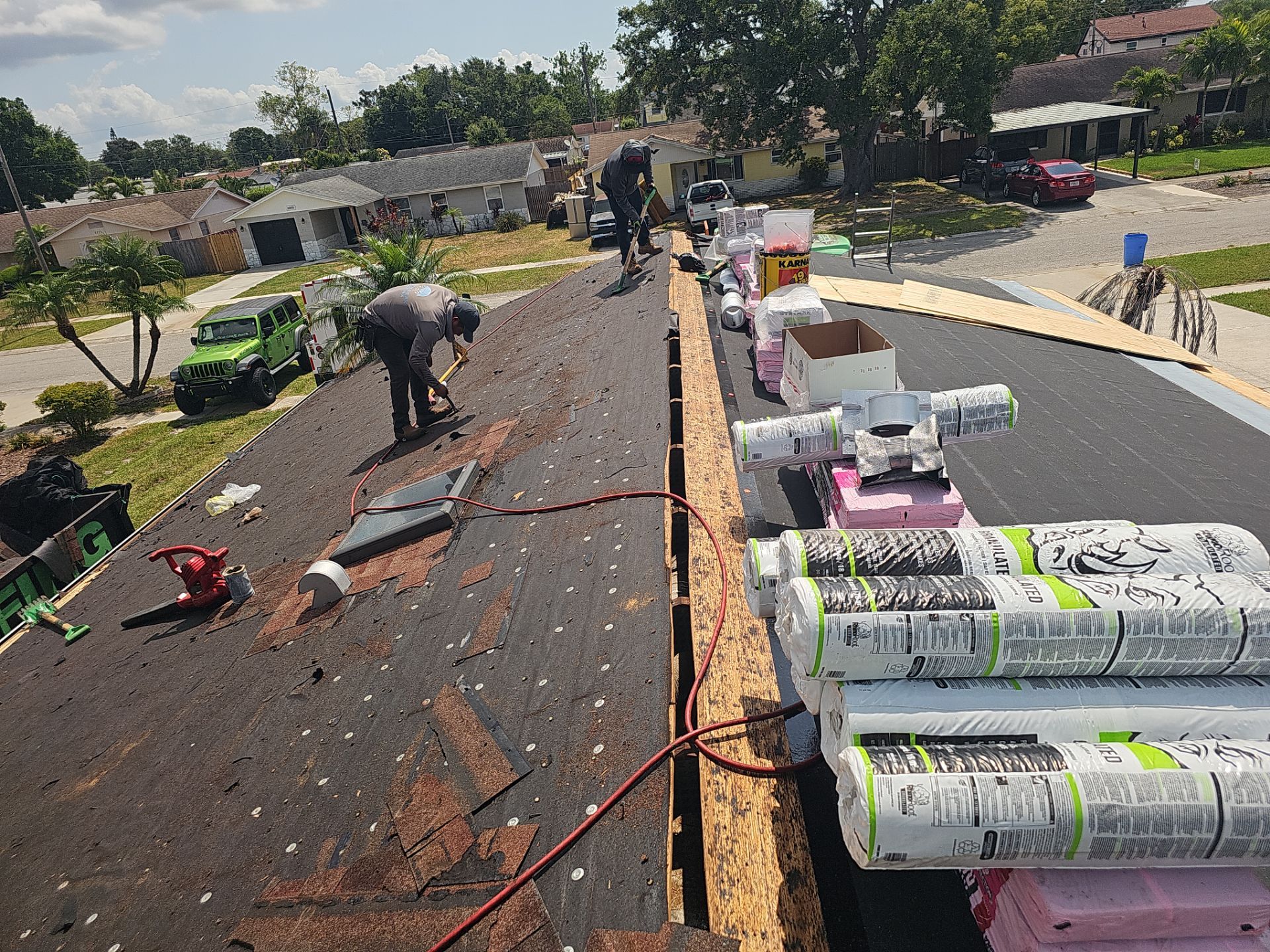 Project in Pinellas Park 33782 by Mitchell Roofing Company LLC 