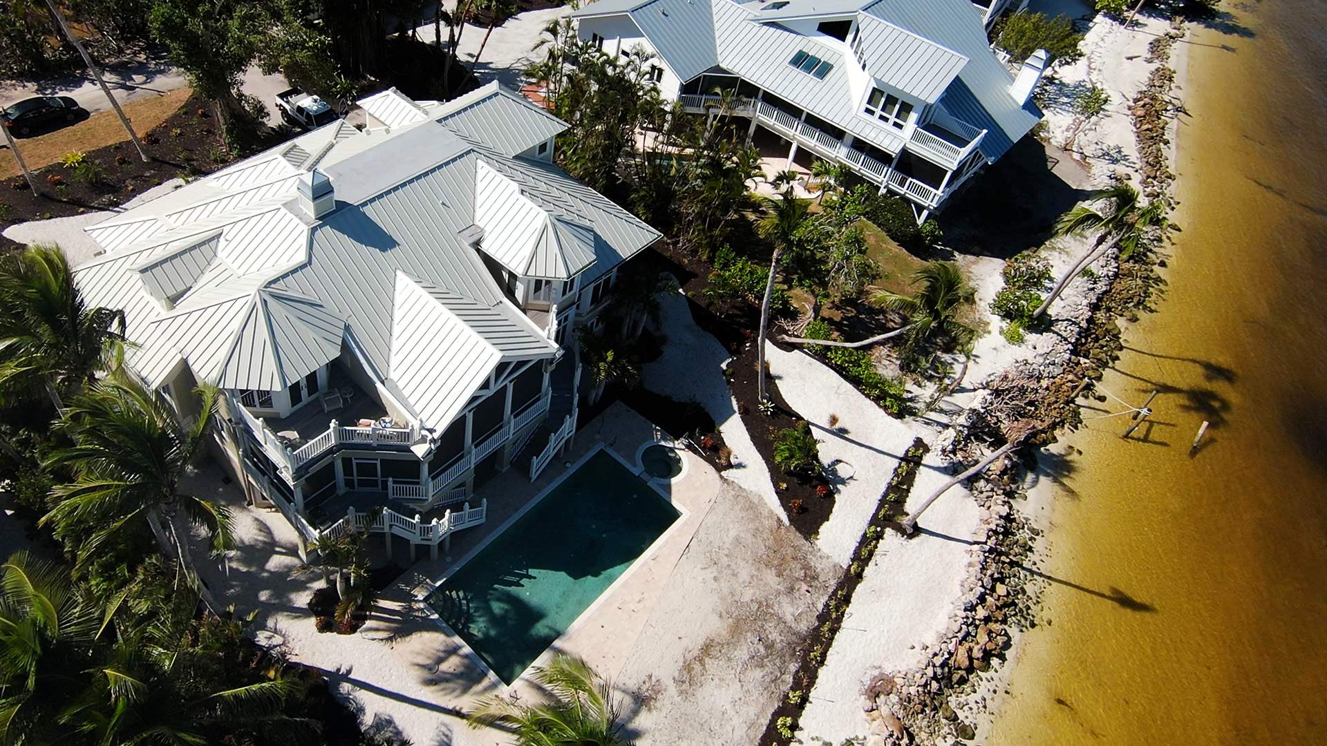 Sanibel Island Standing Seam Roof Replacement by Four Peaks Roofing