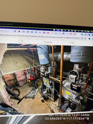 Lincoln Boiler System Service and Hydronic Heating Component Removal