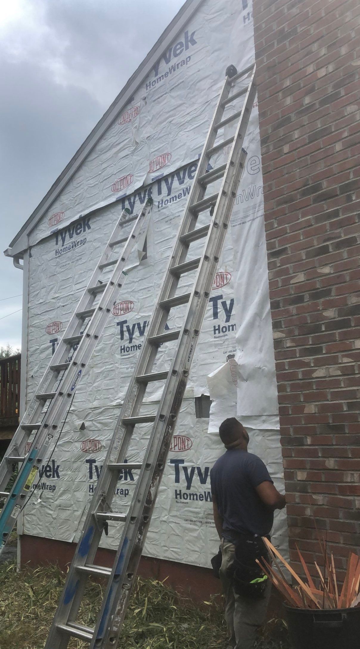 Siding Repair using Certainteed Mainstreet water intrusion by A Plus Exterior
