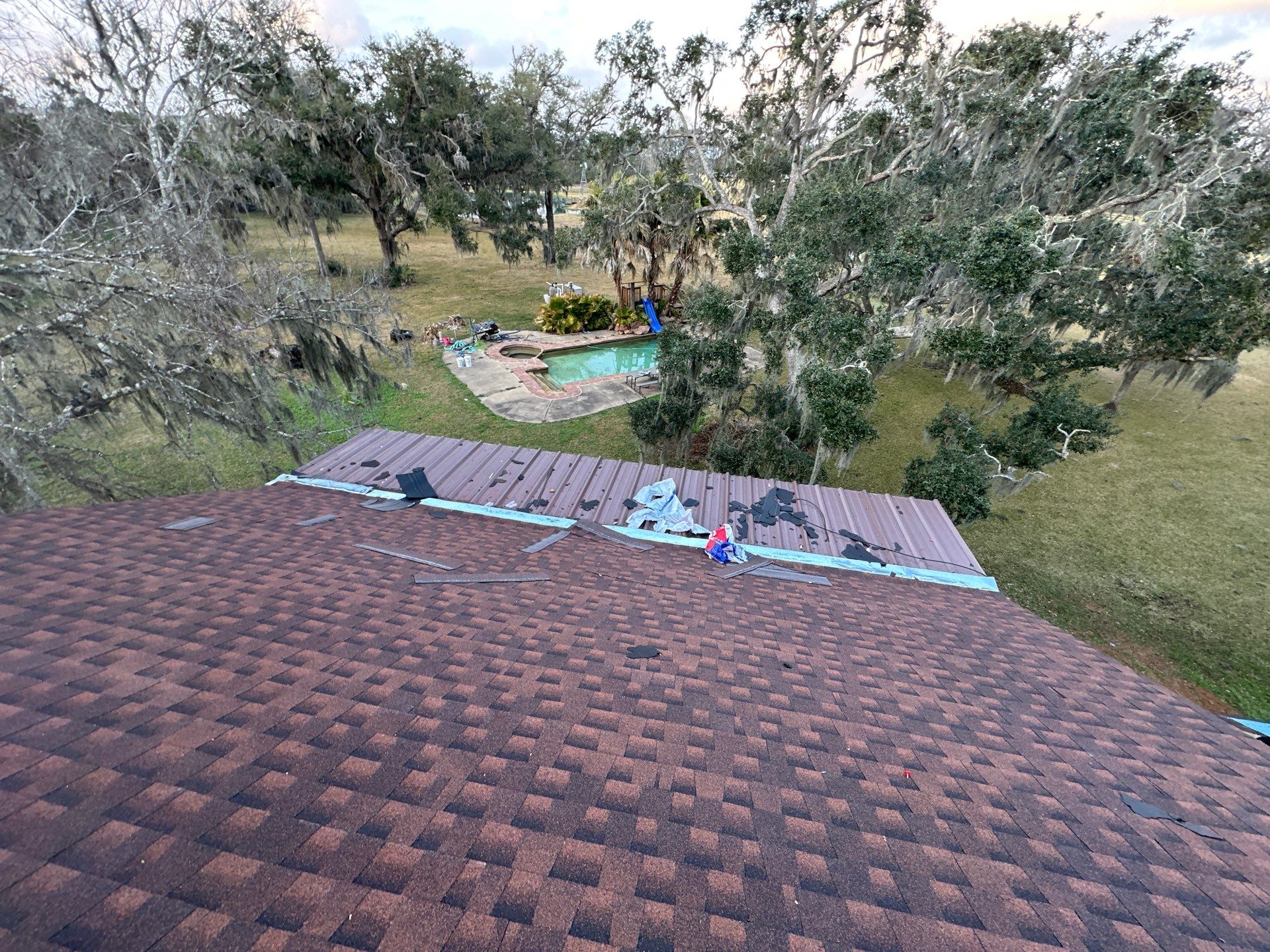 Gaf Hdz Hickory  by Motion Roofing