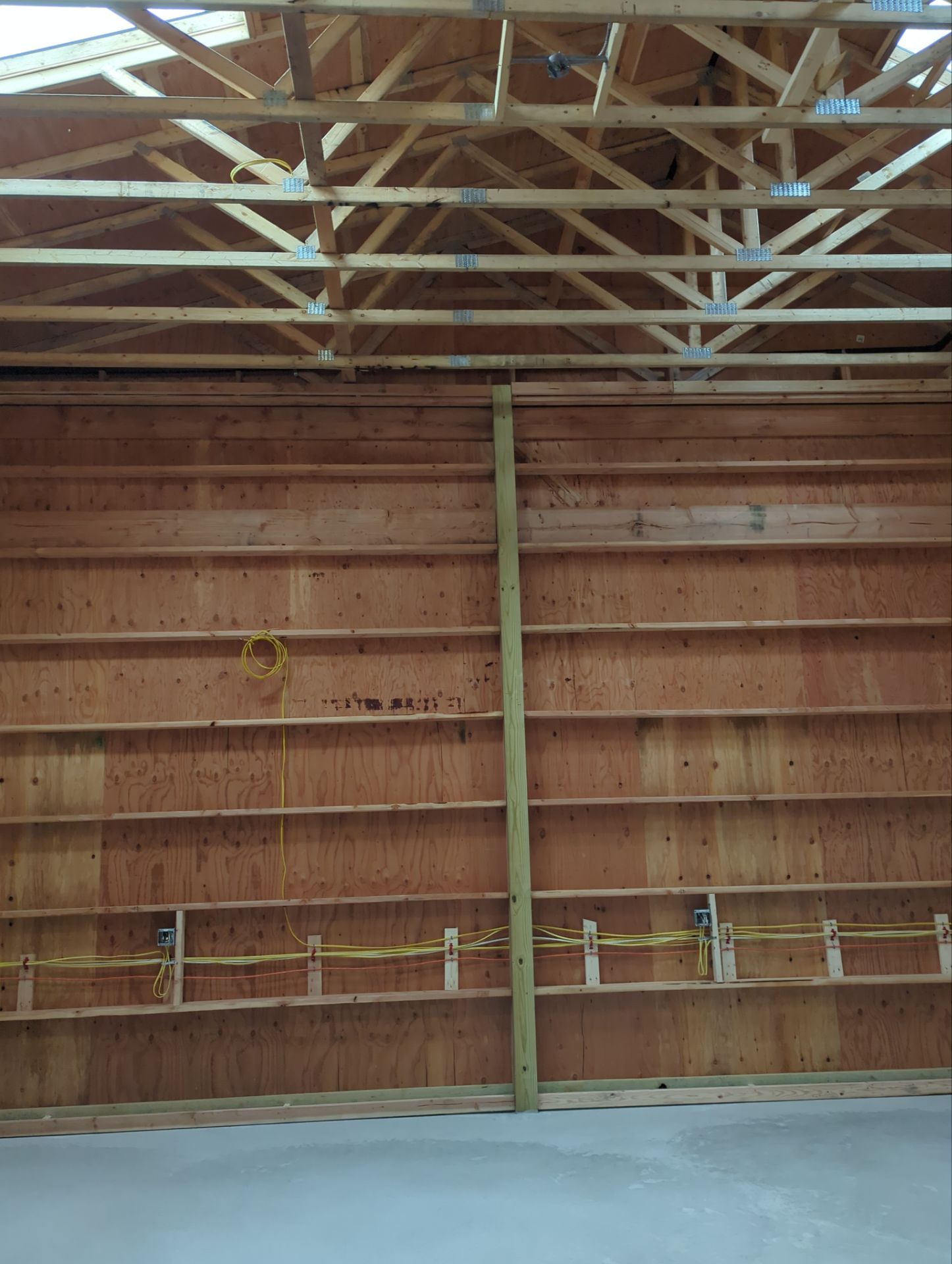 Open Cell Spray Foam to a Pole Barn by NYS Foam & Energy