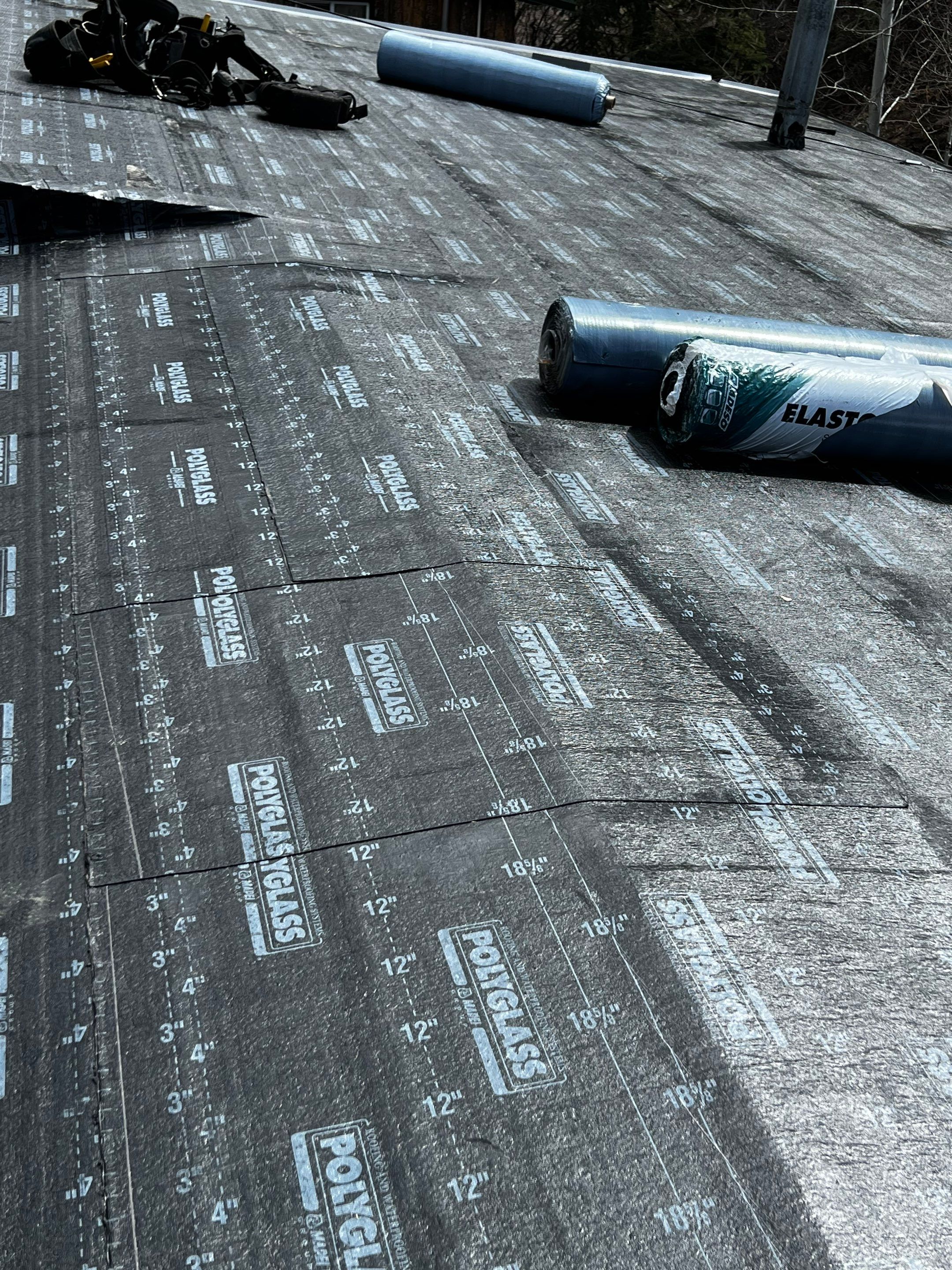 Residential Roofing Installation using Modified Bitumen Roofing by Blue Peaks Roofing LLC 