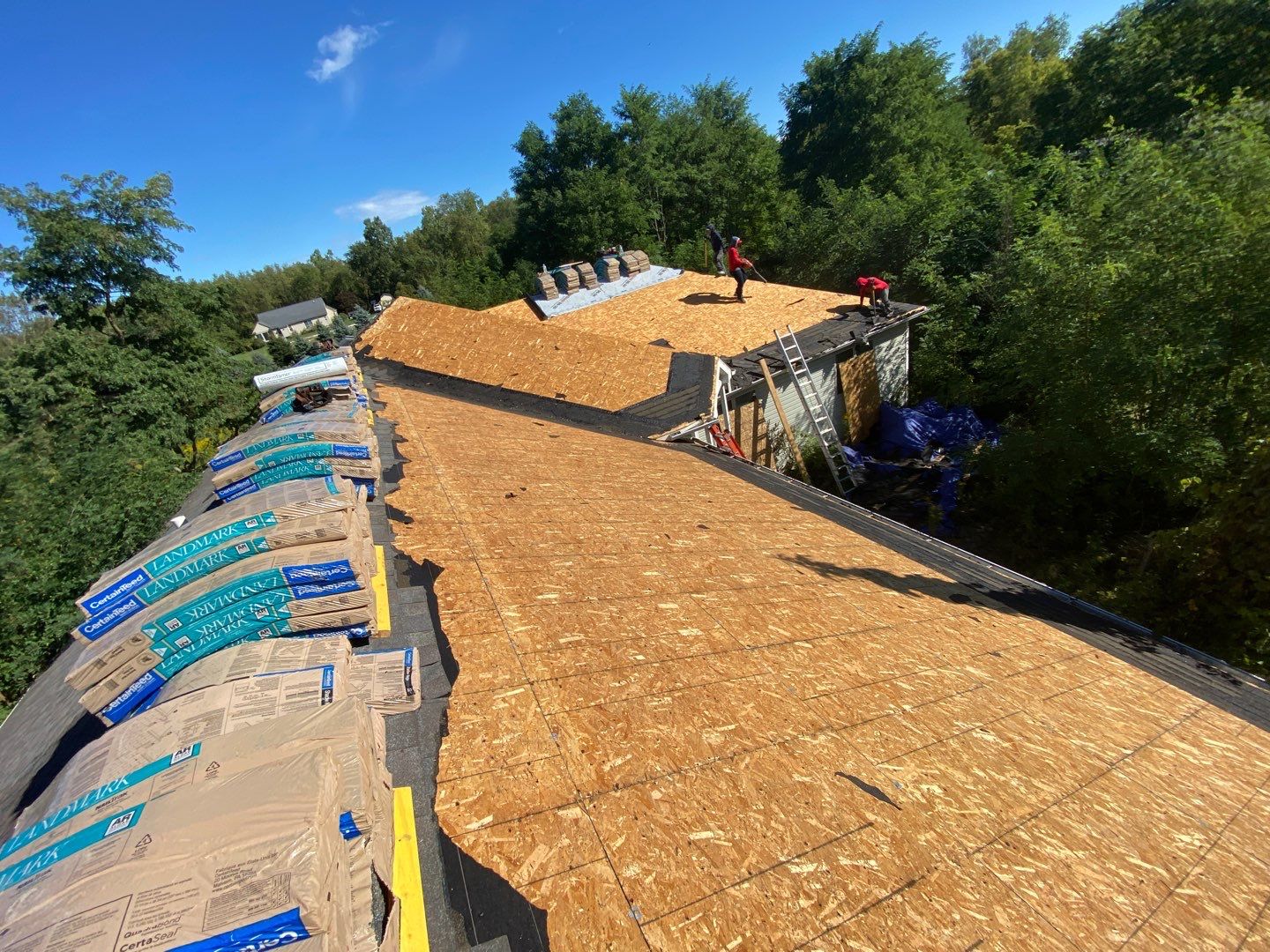 Roof Replacement using CertainTeed Landmark by 180 Contractors