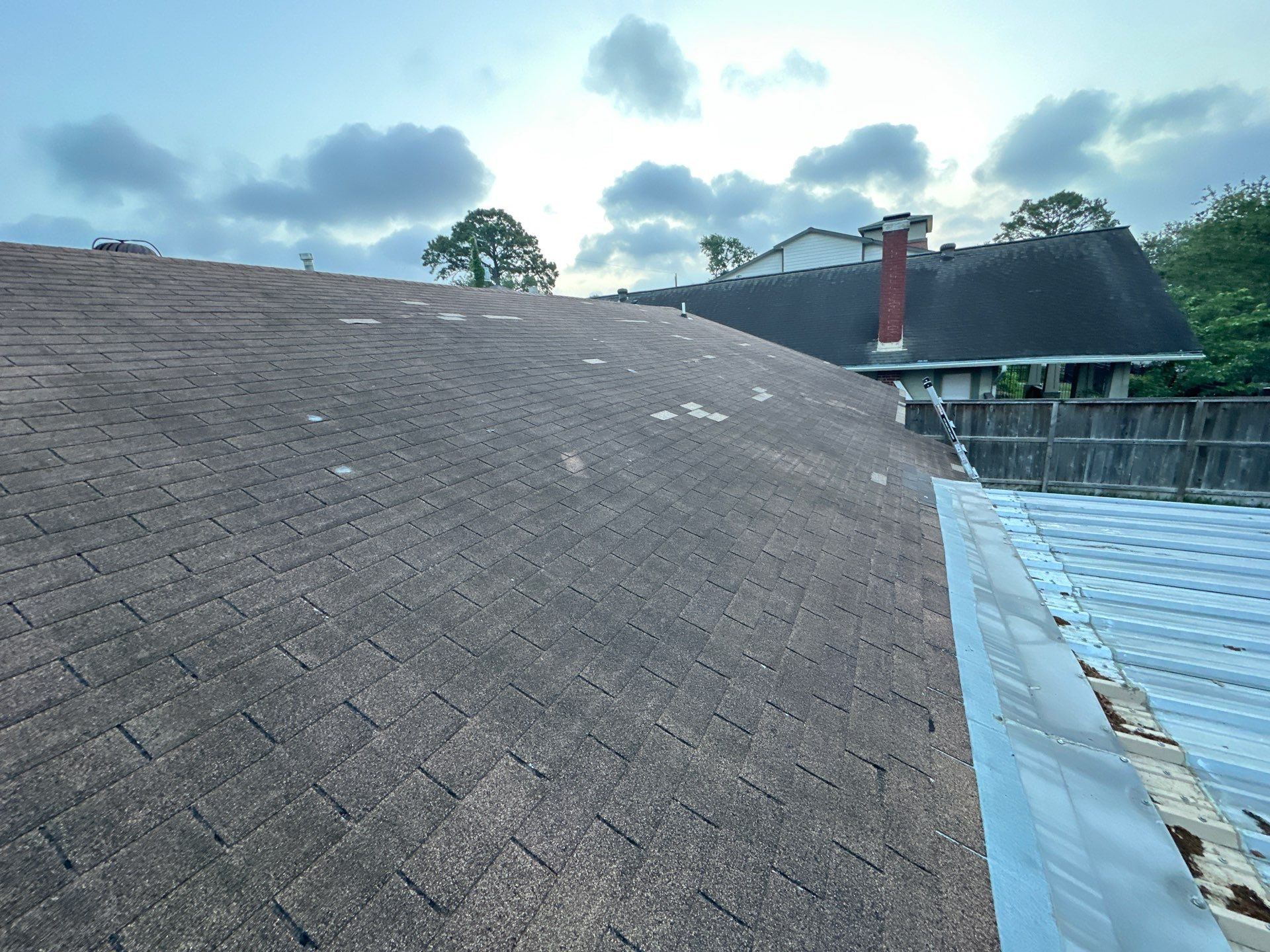 Project in Houston by Motion Roofing