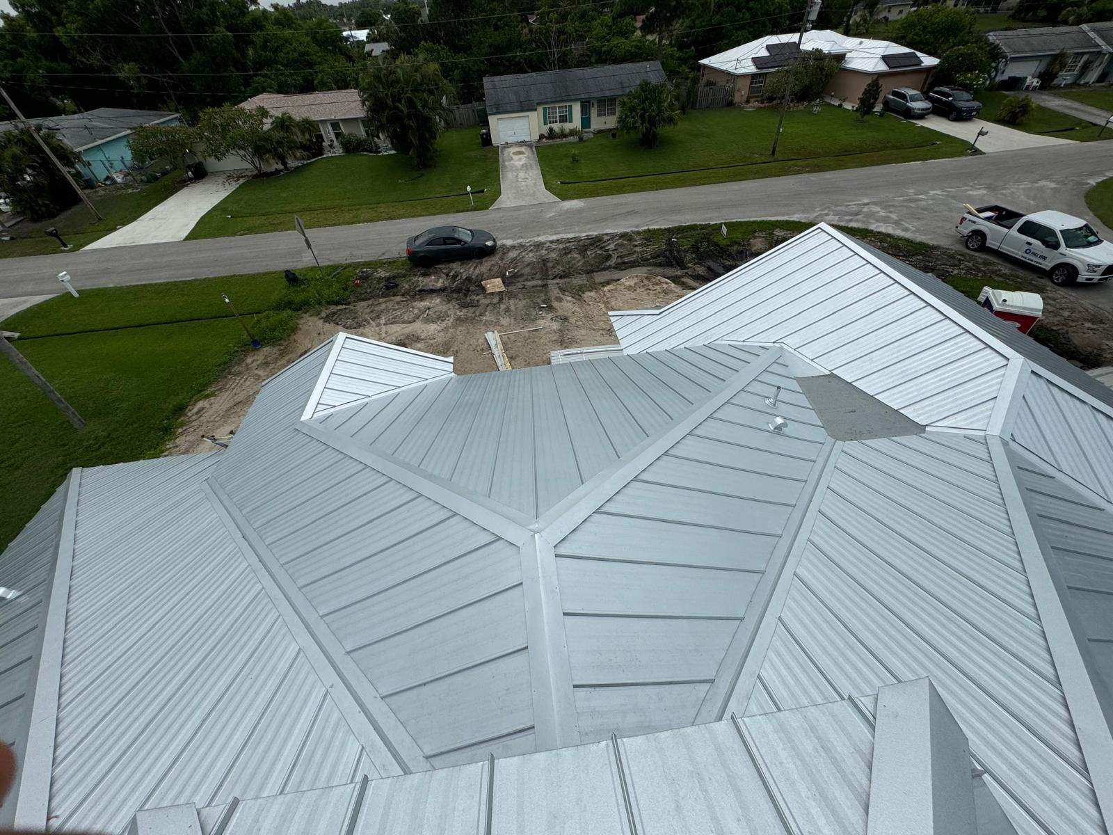 24ga 1" Nail-Strip Mill Finish by Total Roofing System The Metal Roof Experts