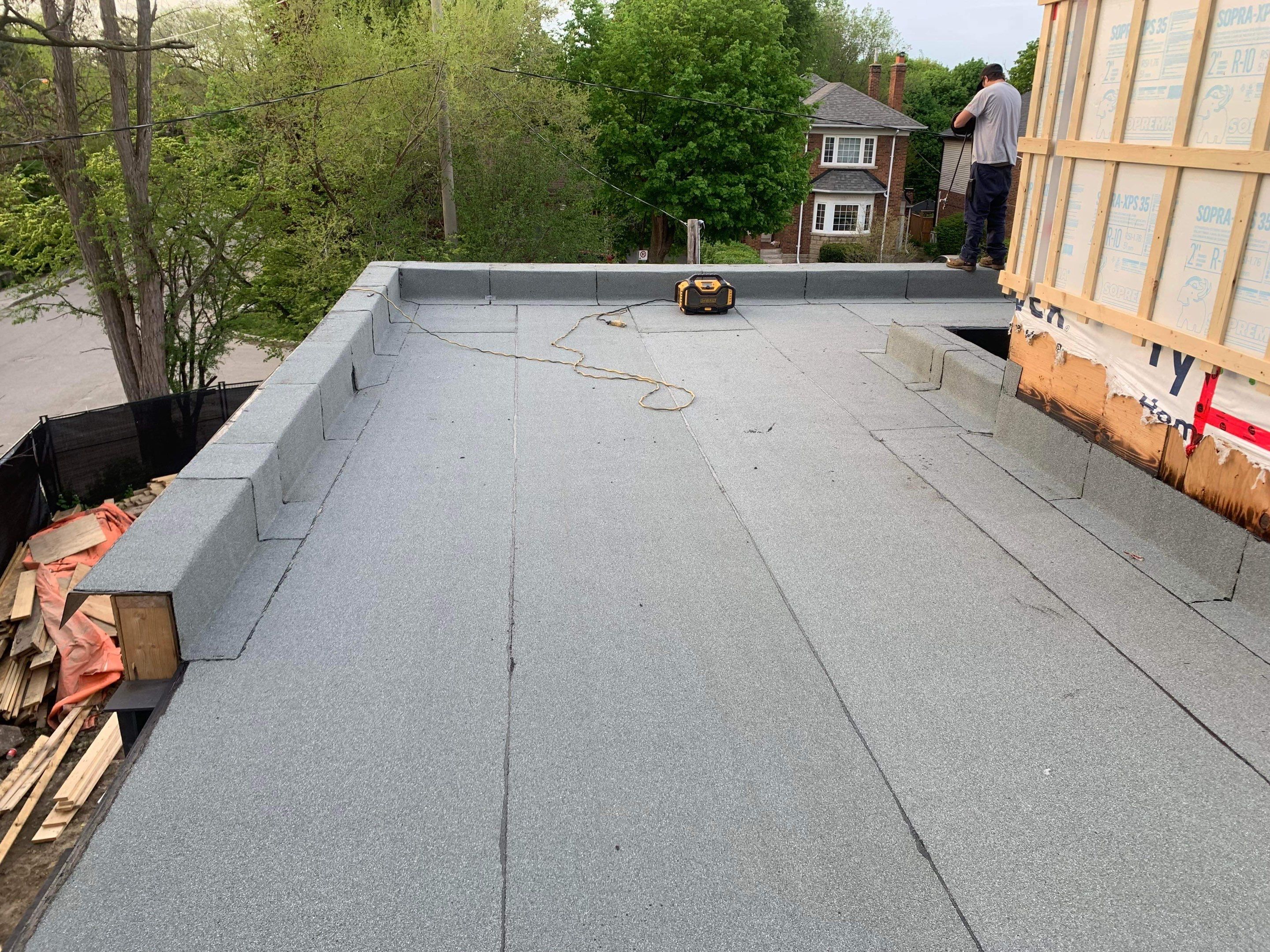 New Home Construction using 16" Standing Seam Panels by Jay Carter Roofing & Sheet Metal