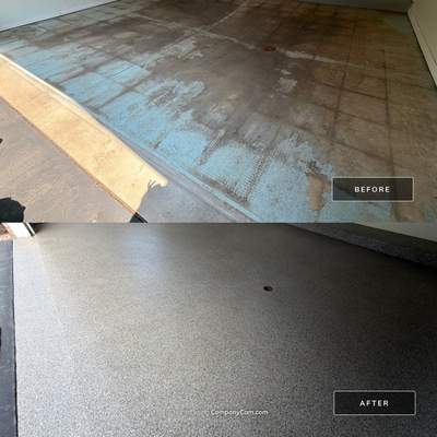 Vintage Bedstone Garage Coating