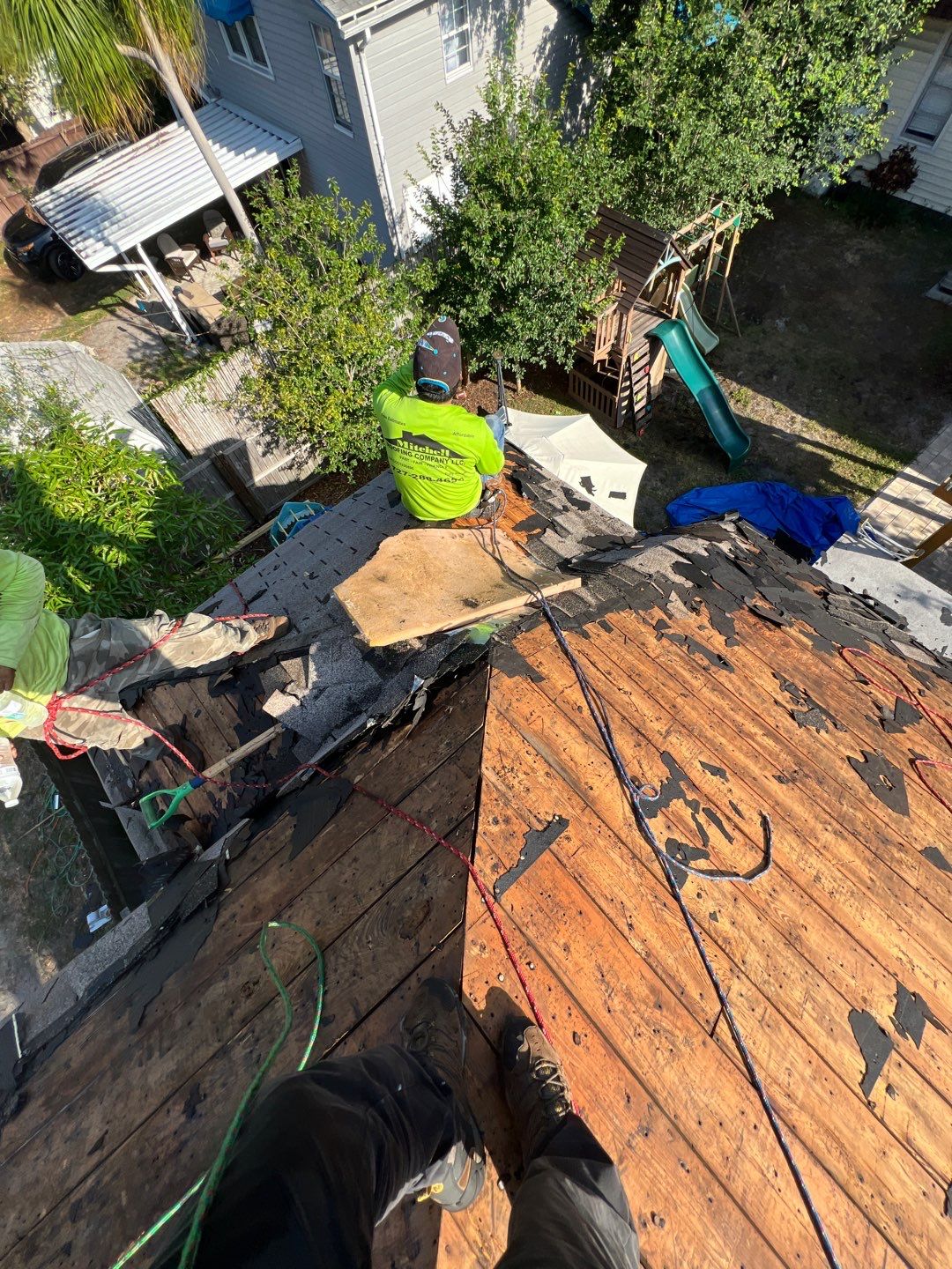 Project in St. Petersburg 33713 by Mitchell Roofing Company LLC