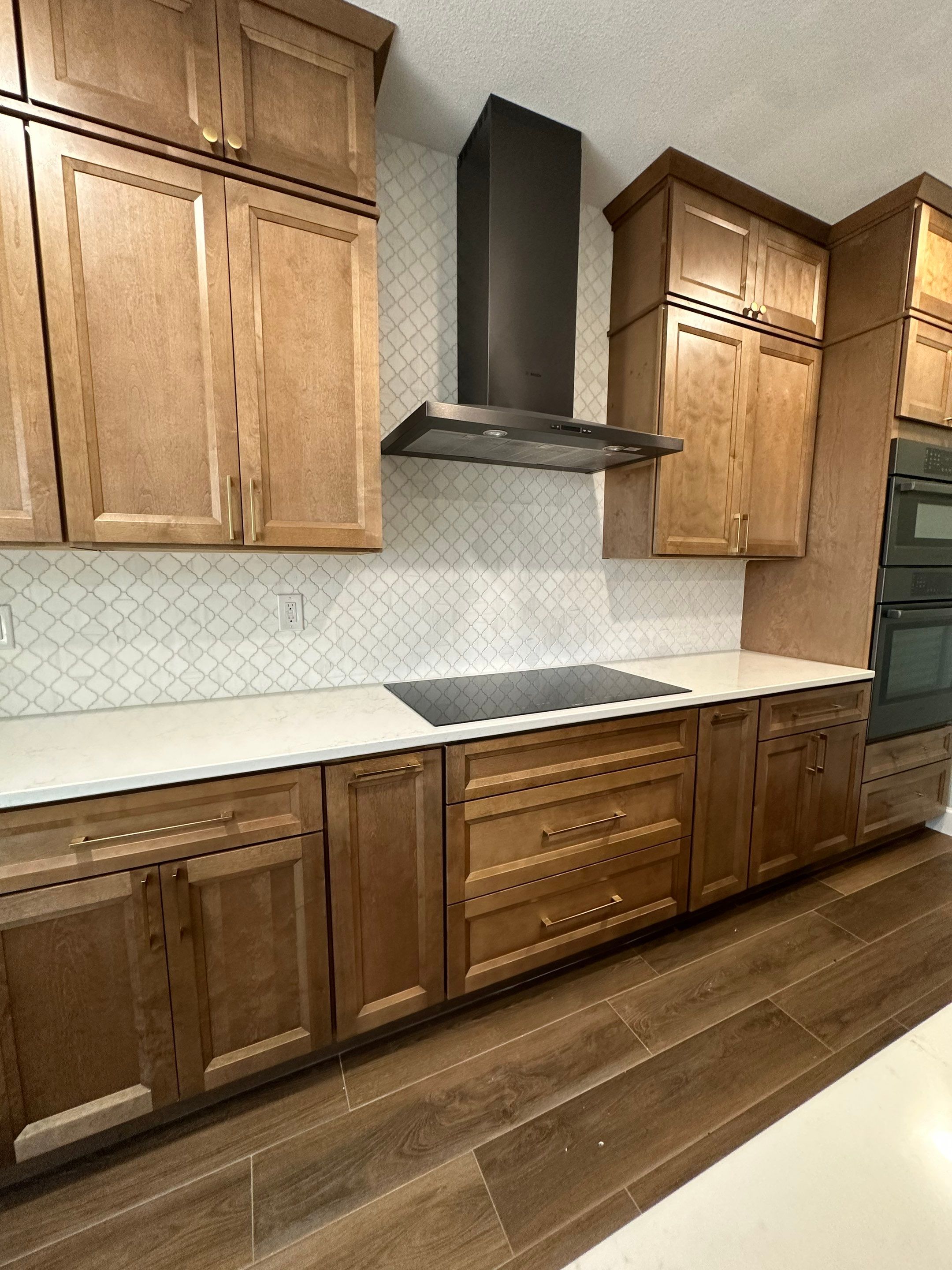 Longs Creek Kitchen Remodel | Warm Wood Cabinets & Custom Storage by Legacy Bath and Kitchen