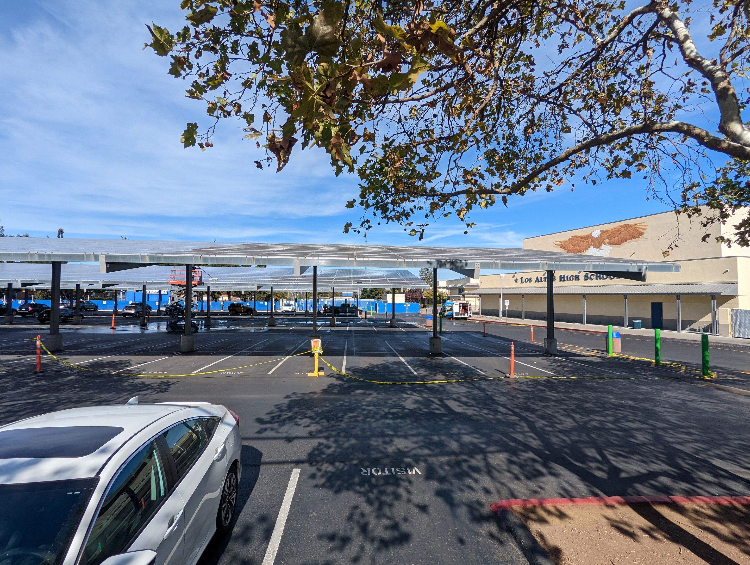 Los Alots Commercial Solar Panel Cleaning by All One Solar Shine