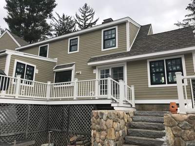 Siding Installation using James Hardie