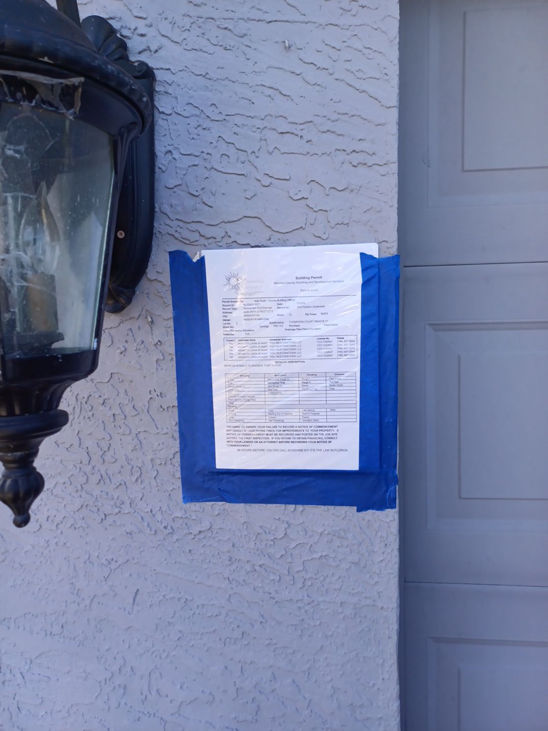 Project in Bradenton by You Restorations LLC DBA YOU-Home