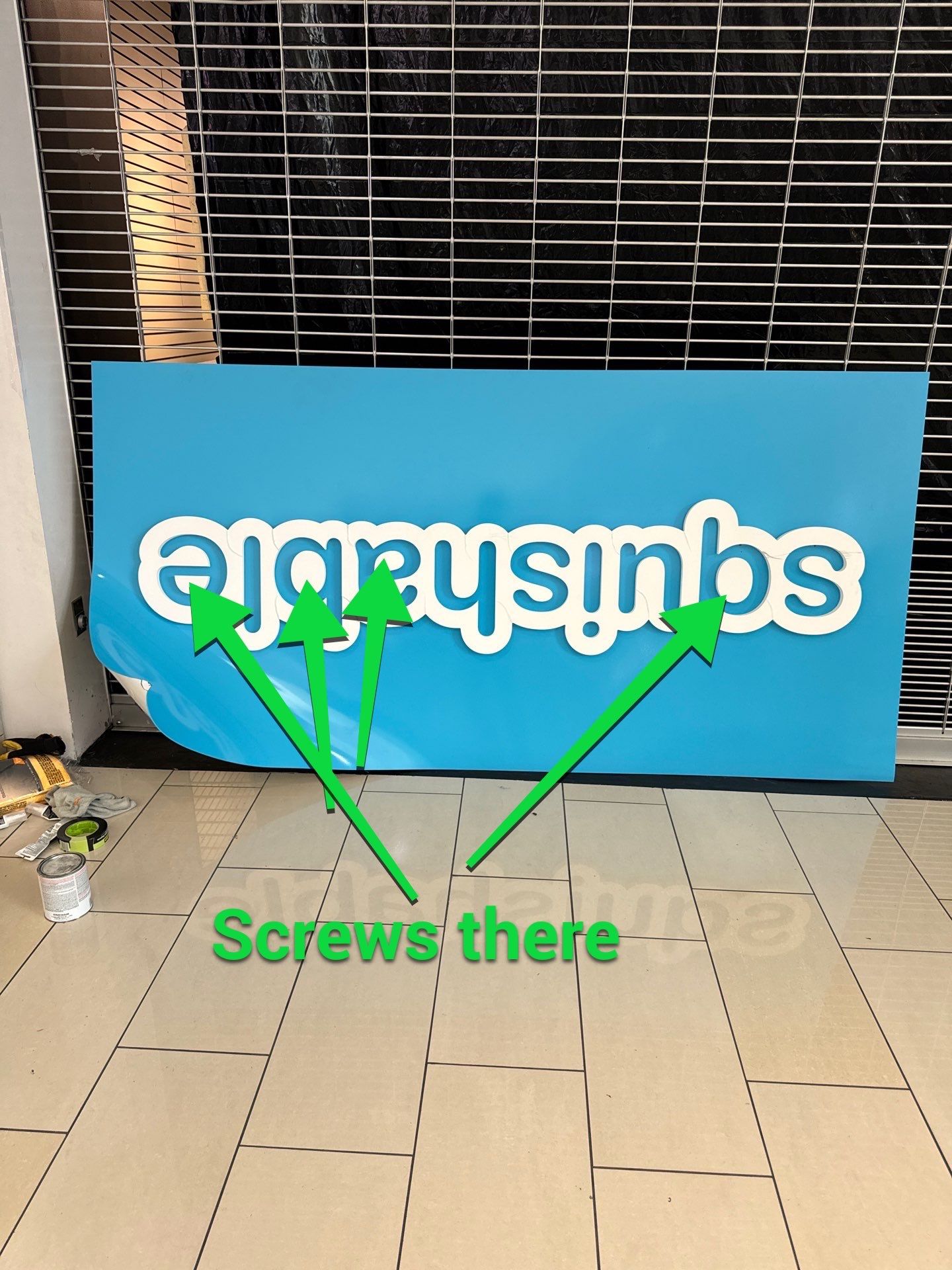 Project in Glendale by Golden State Signs