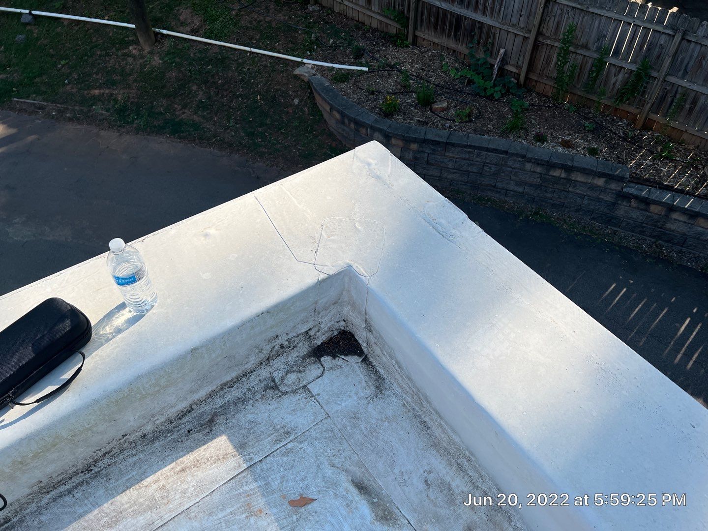 roof coating and partial TPO replacement by Nailed It Roofing & Remodeling LLC