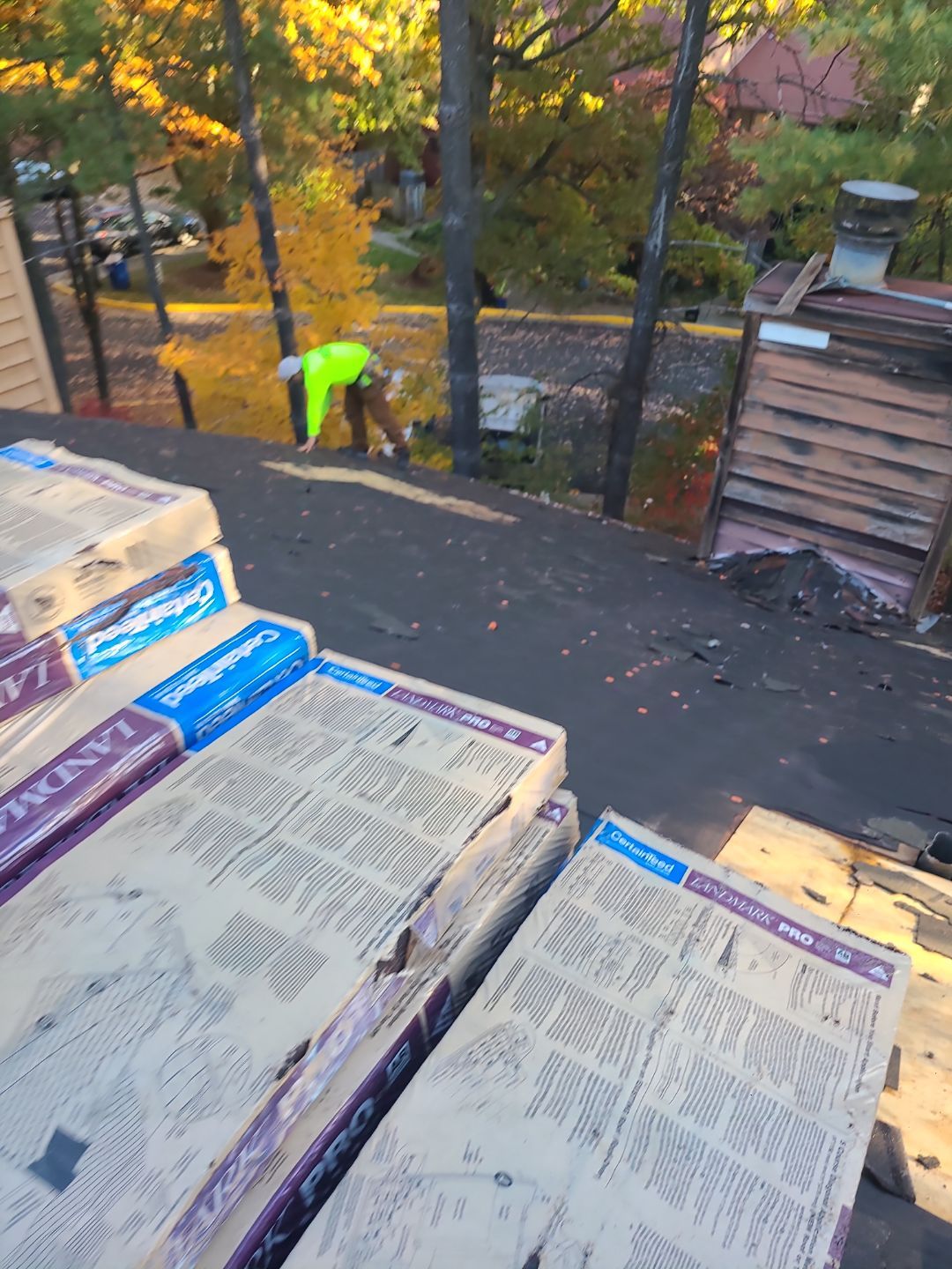 Reston: Residential Roof Replacement with CertainTeed Landmark Pro Designer Shingles in Max Def Red Oak by RM Banning, Inc.