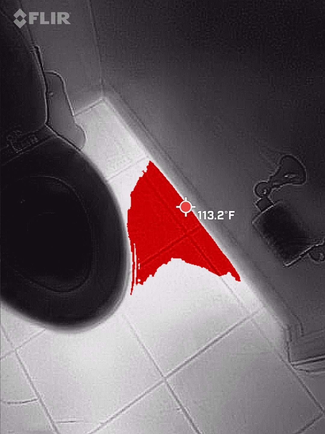 Water Leak (Hot Side) by Alsip Locating Service, LLC