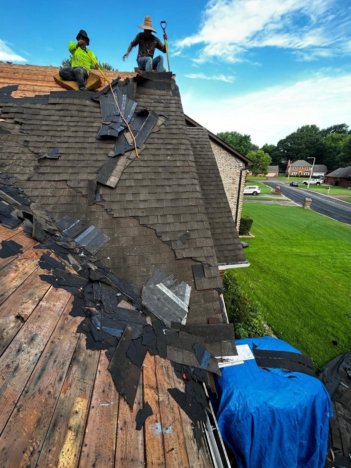 Residential GAF Timberline HDZ Roof Replacement in Cordova, TN by Revival Roofing Services