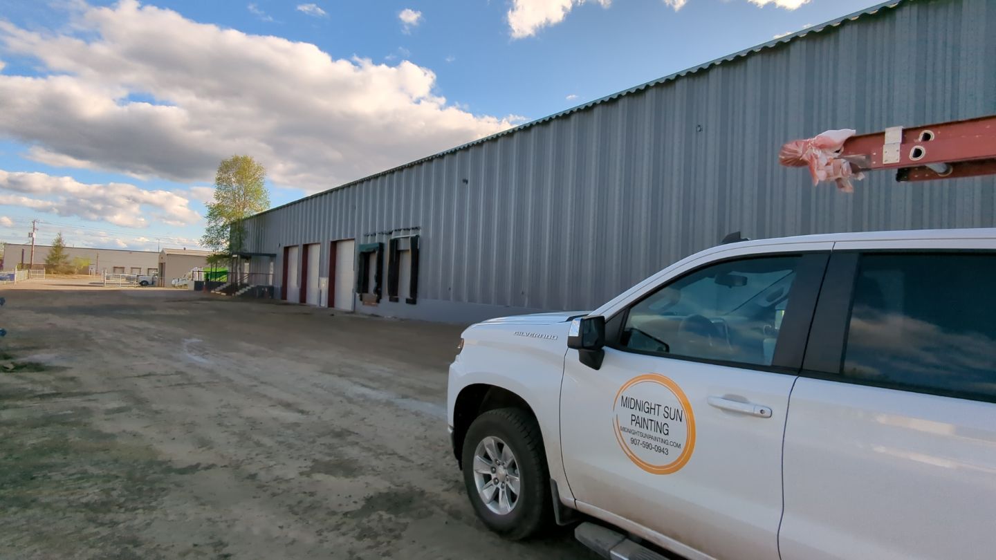 HUGE Warehouse Repaint! by Midnight Sun Painting