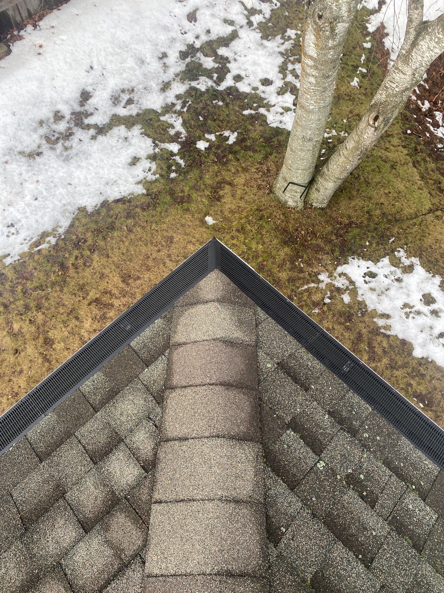 Rain Drop Gutter Guard Install Plymouth WI by Gellings Roofing & Siding