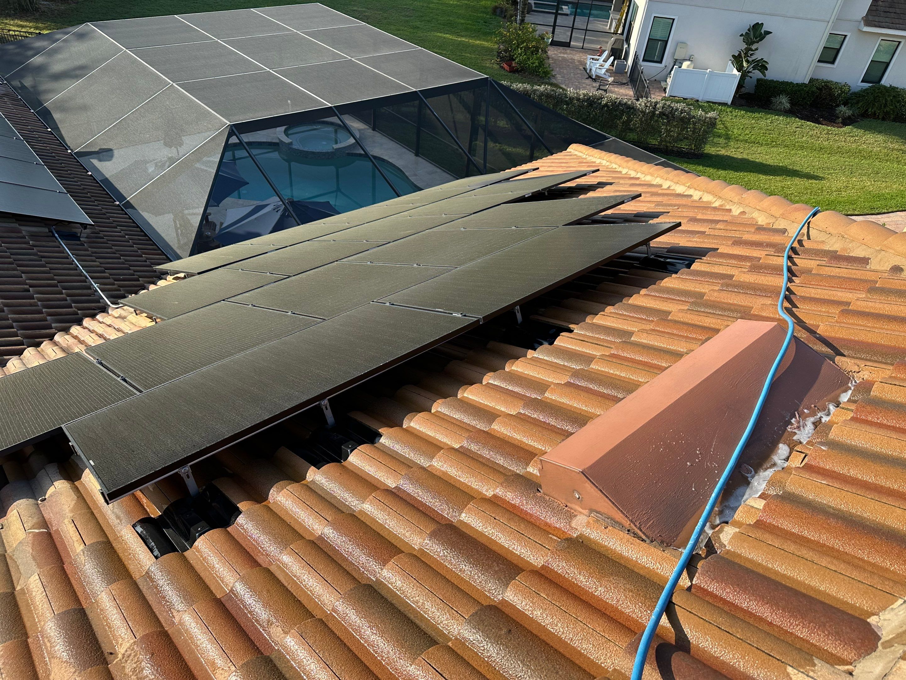 Concrete Tile Roof Cleaning in Winding River Community, Bradenton, FL | Sunshine AquaWash by Sunshine AquaWash