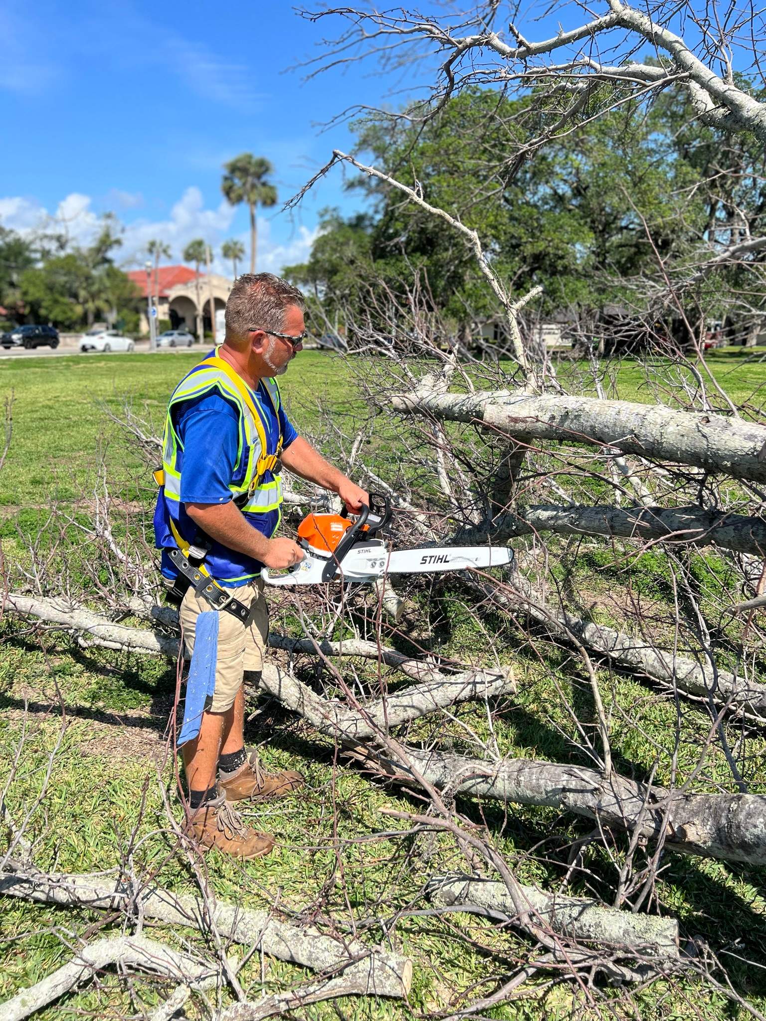 Volunteer Work | Castillo de San Marcos National Monument by ProGreen Services