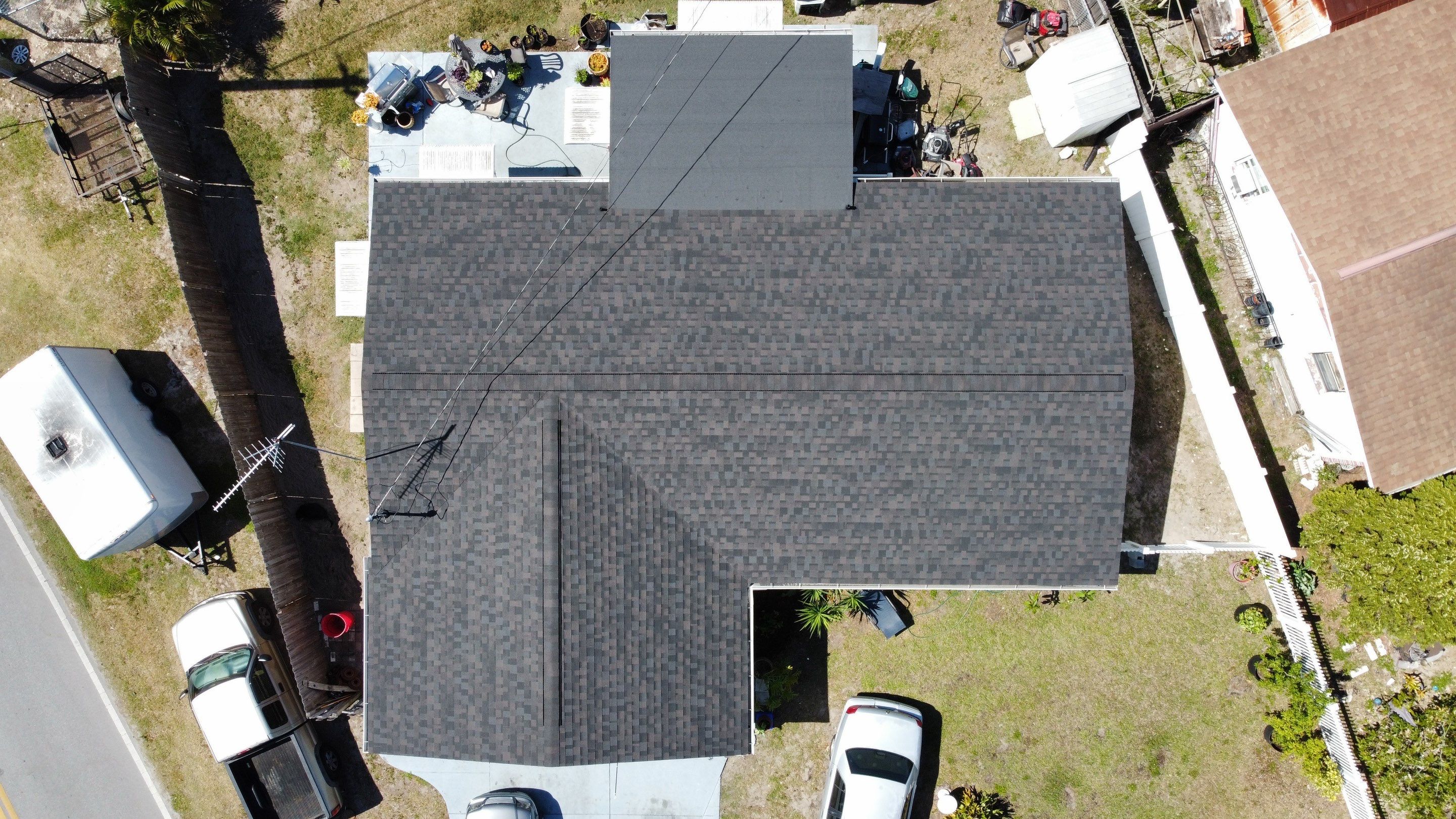 Roof replacement in Holiday, FL. by Steadfast Roofing