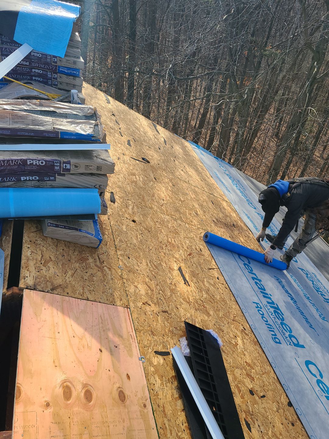 Alexandria CertainTeed Landmark Pro Roof in Max Def Pewterwood  by RM Banning, Inc.