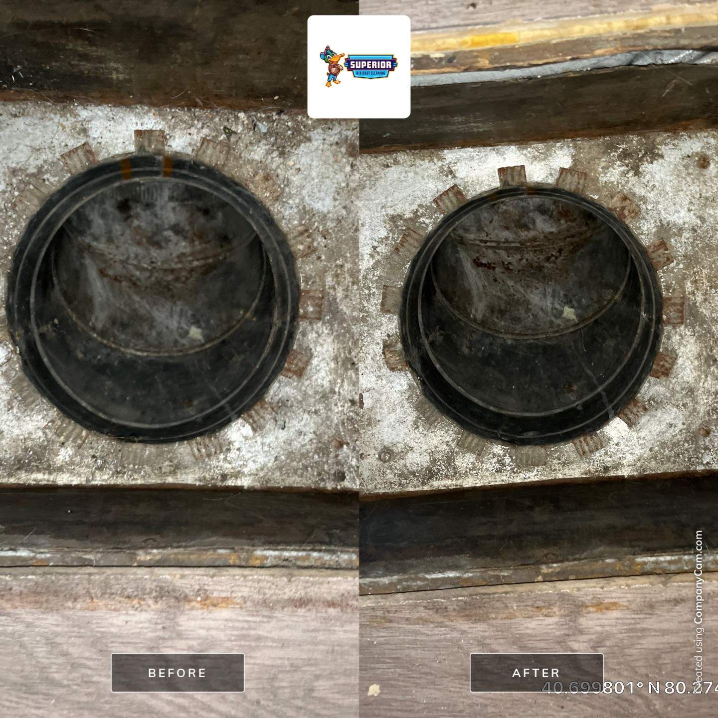 Air Duct Cleaning With a Vacuum Truck in Rochester, PA by Superior Air Duct Cleaning