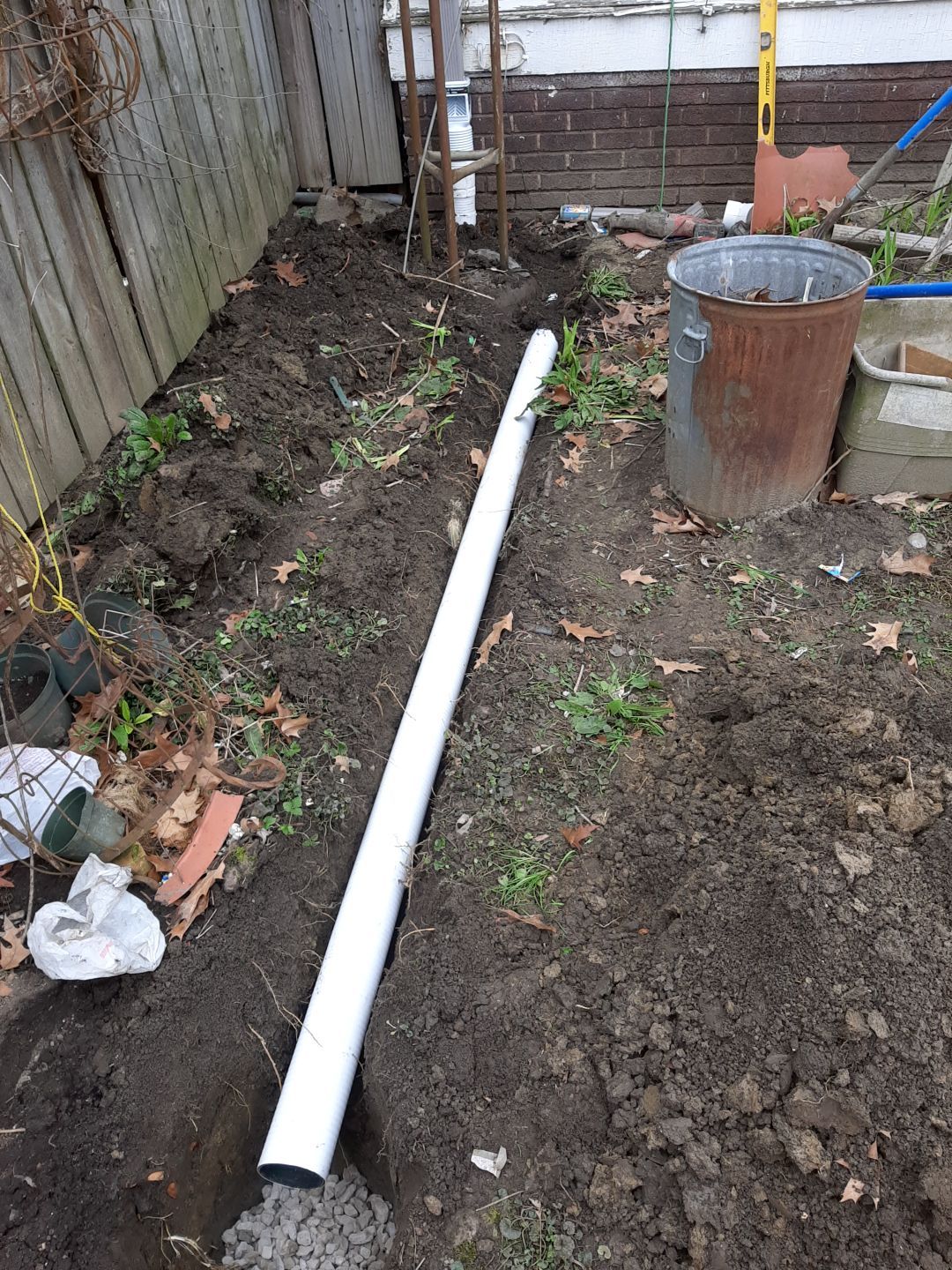 Basement Wall Rebuild with Exterior Waterproofing by Toledo Basement Repair
