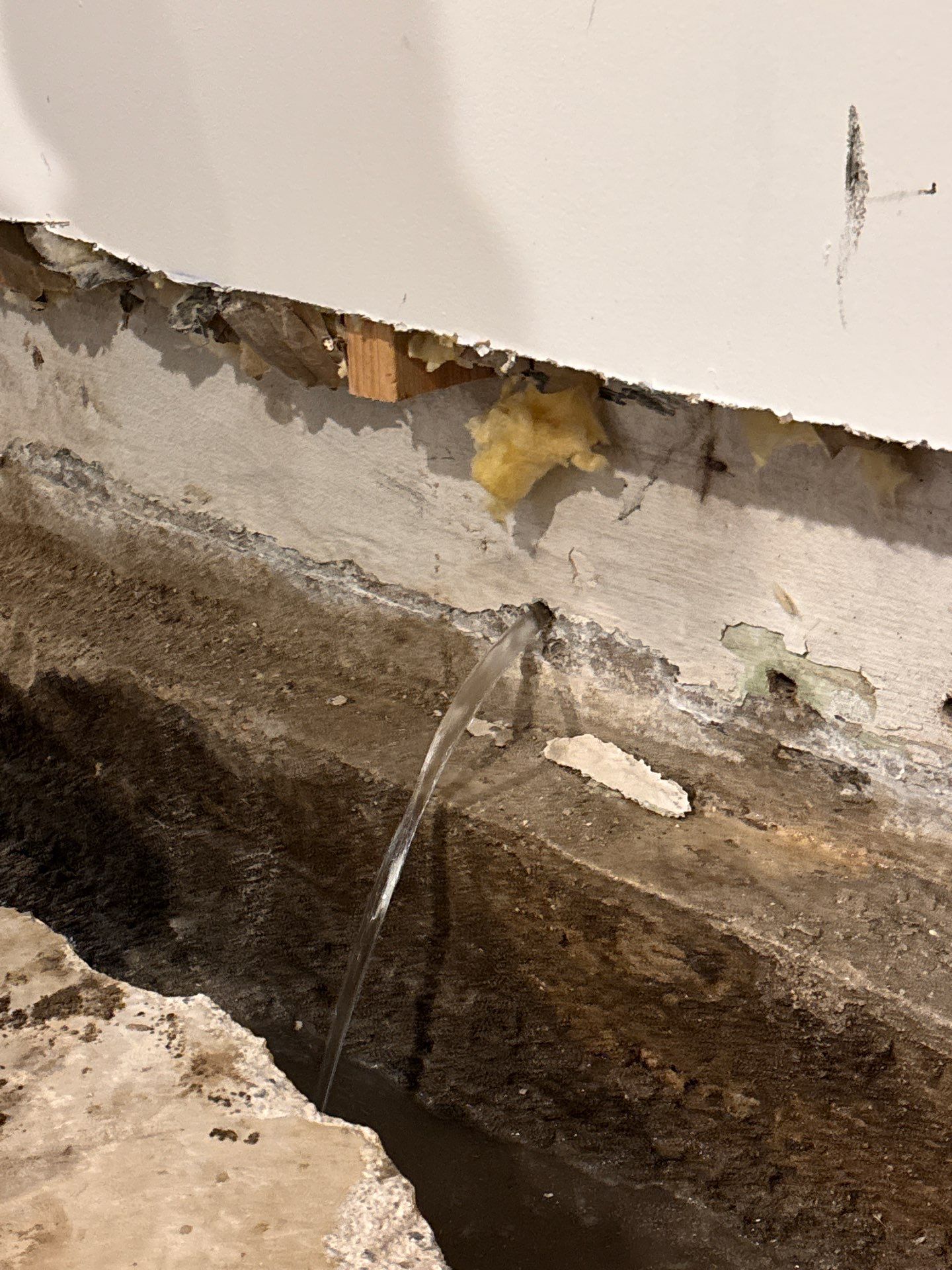 Drain tile & a sump pump for Ruth by Waterproofing Northeast