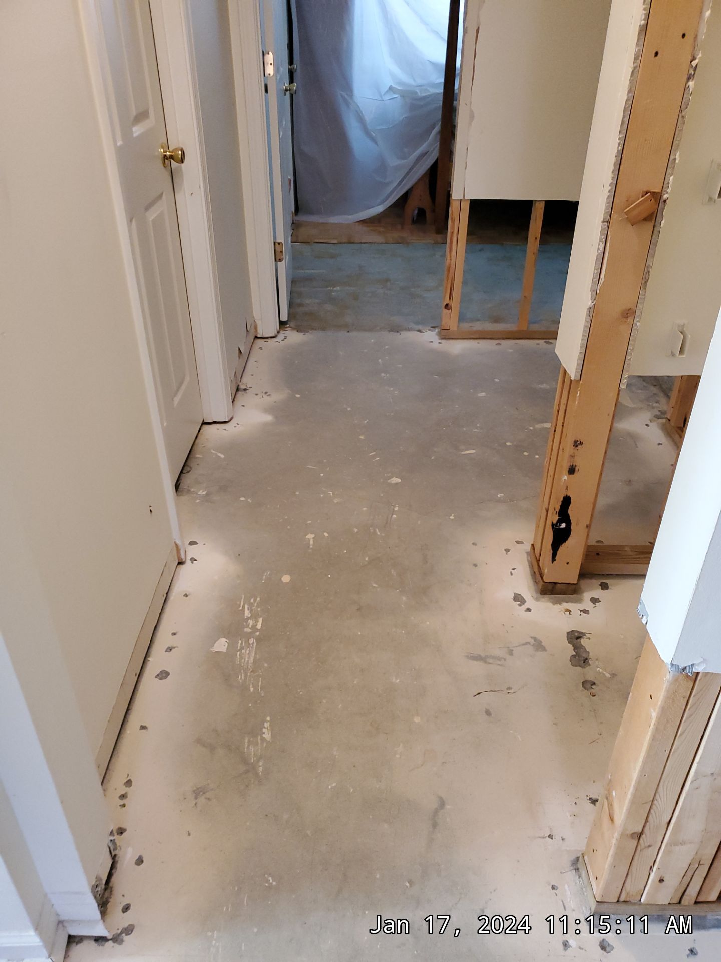 Water damage in Loganville by Baxter Professional LLC