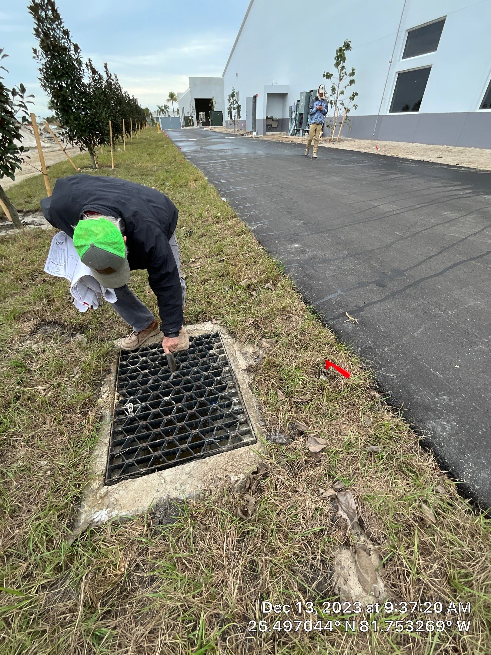 New Construction Storm Drain System Cleaning by APS Power & Water