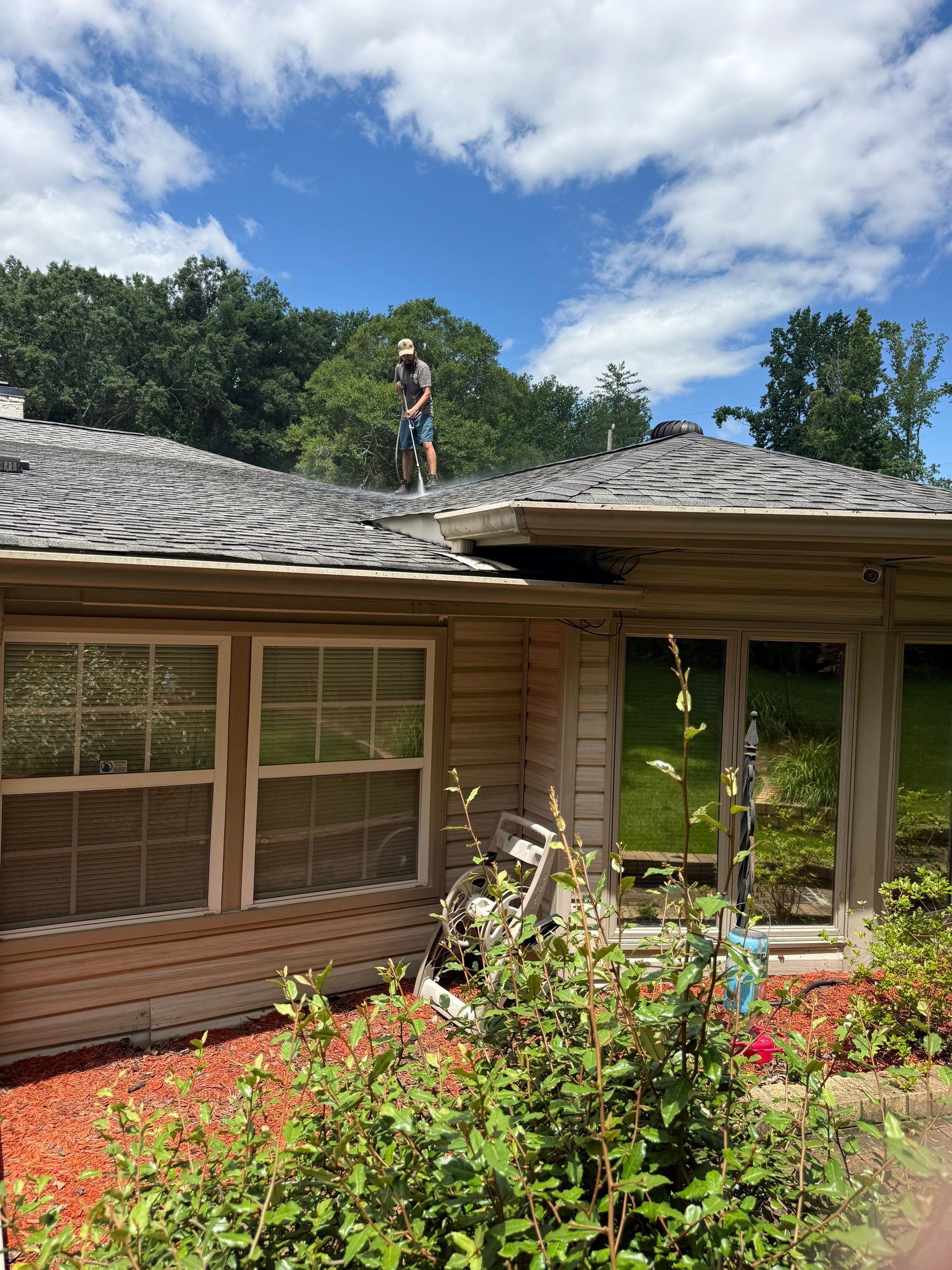 Asphalt Shingle Rejuvenation and Roof Leak Repair in Spartanburg by Bright Home Connections