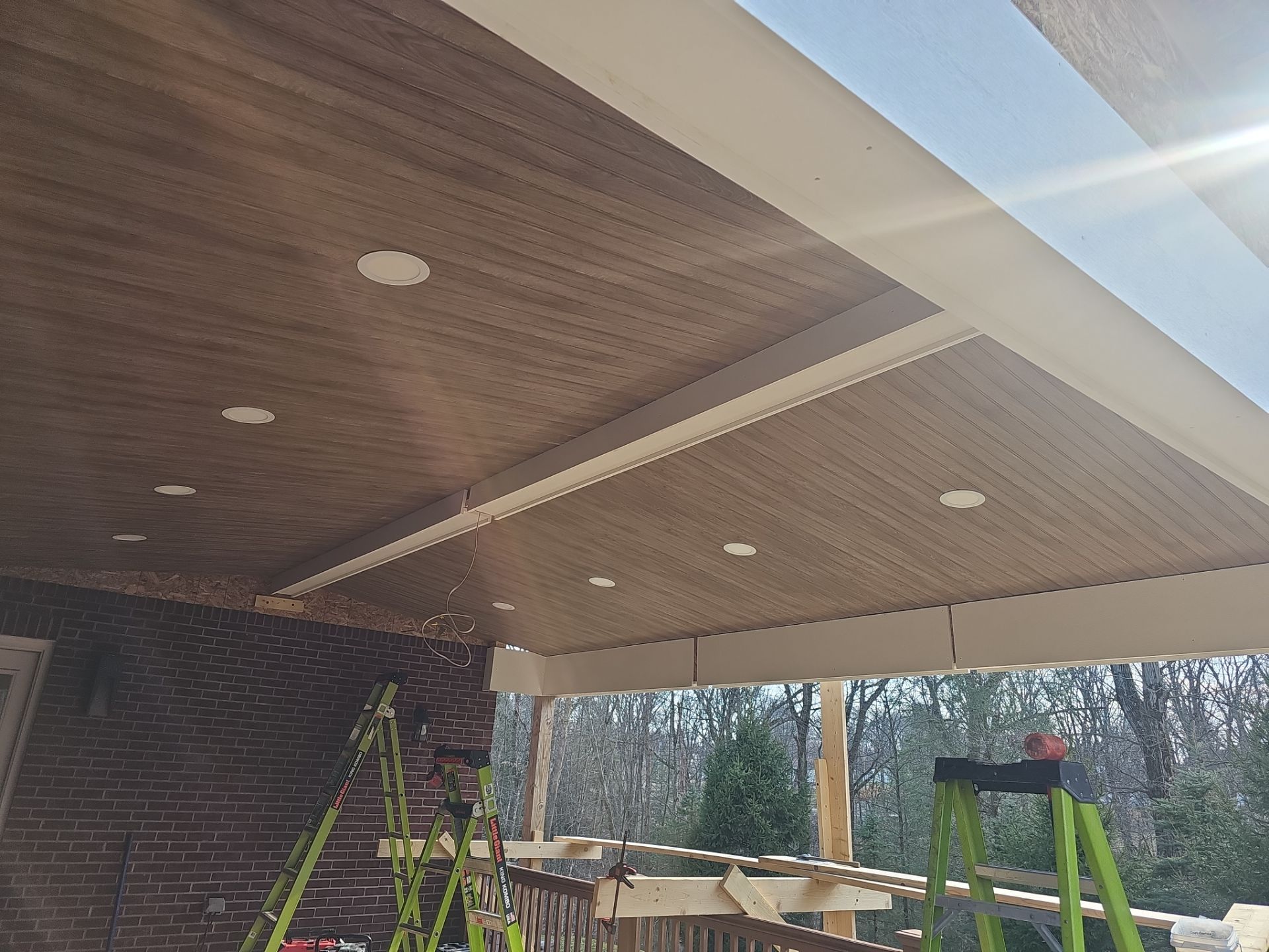 Hip Roof Build by Cousins Roofing Siding & Decks