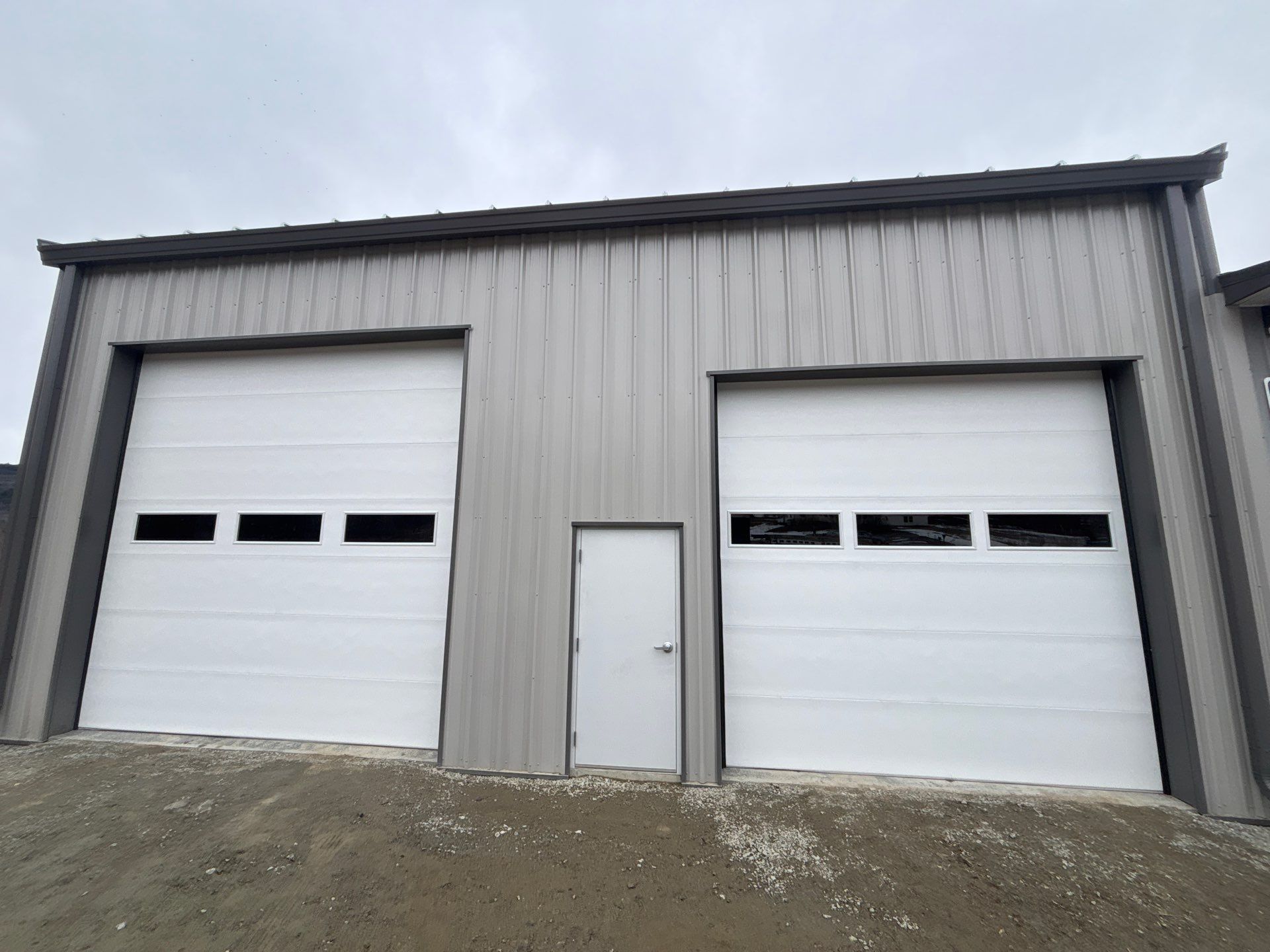 Commercial Door Installation using Raynor Aspen 138 Garage Doors by Keene Door