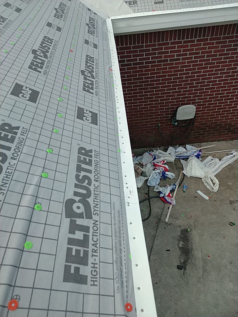 Residential Roofing Installation using Roof Replacement by American Roofing & Construction LLC